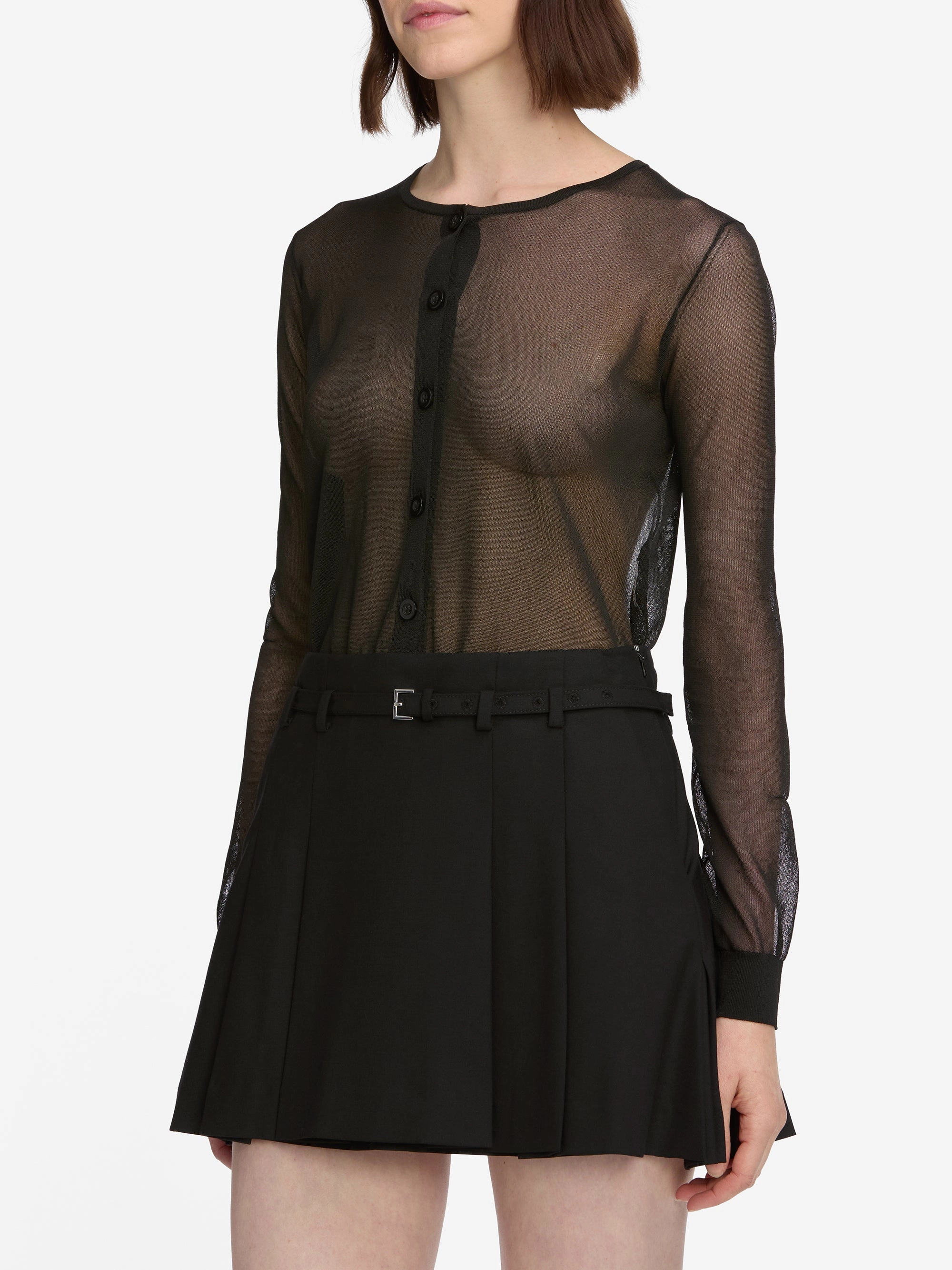 The Luxe Cardi -- Black Cold Weather Knitwear Comfort Knitwear