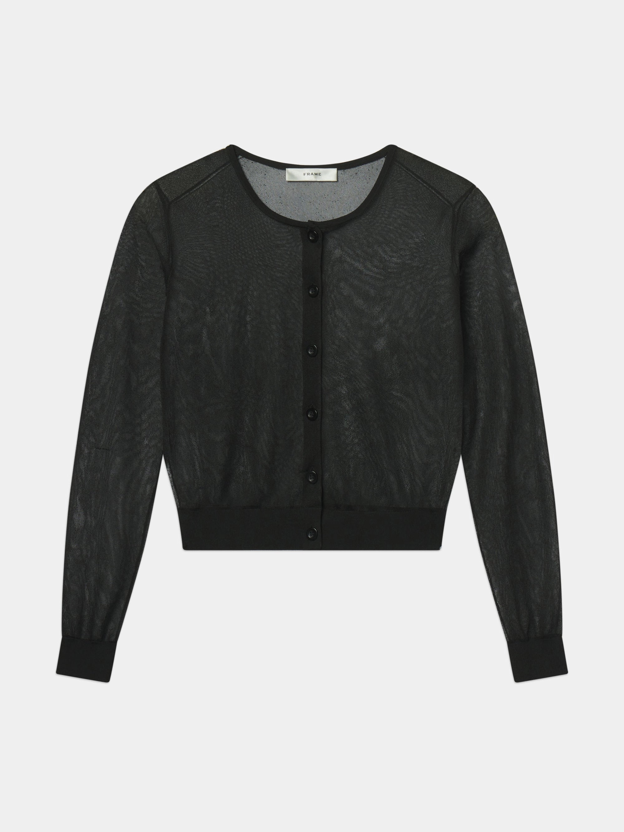 The Luxe Cardi -- Black Casual Warmth Performance Wear