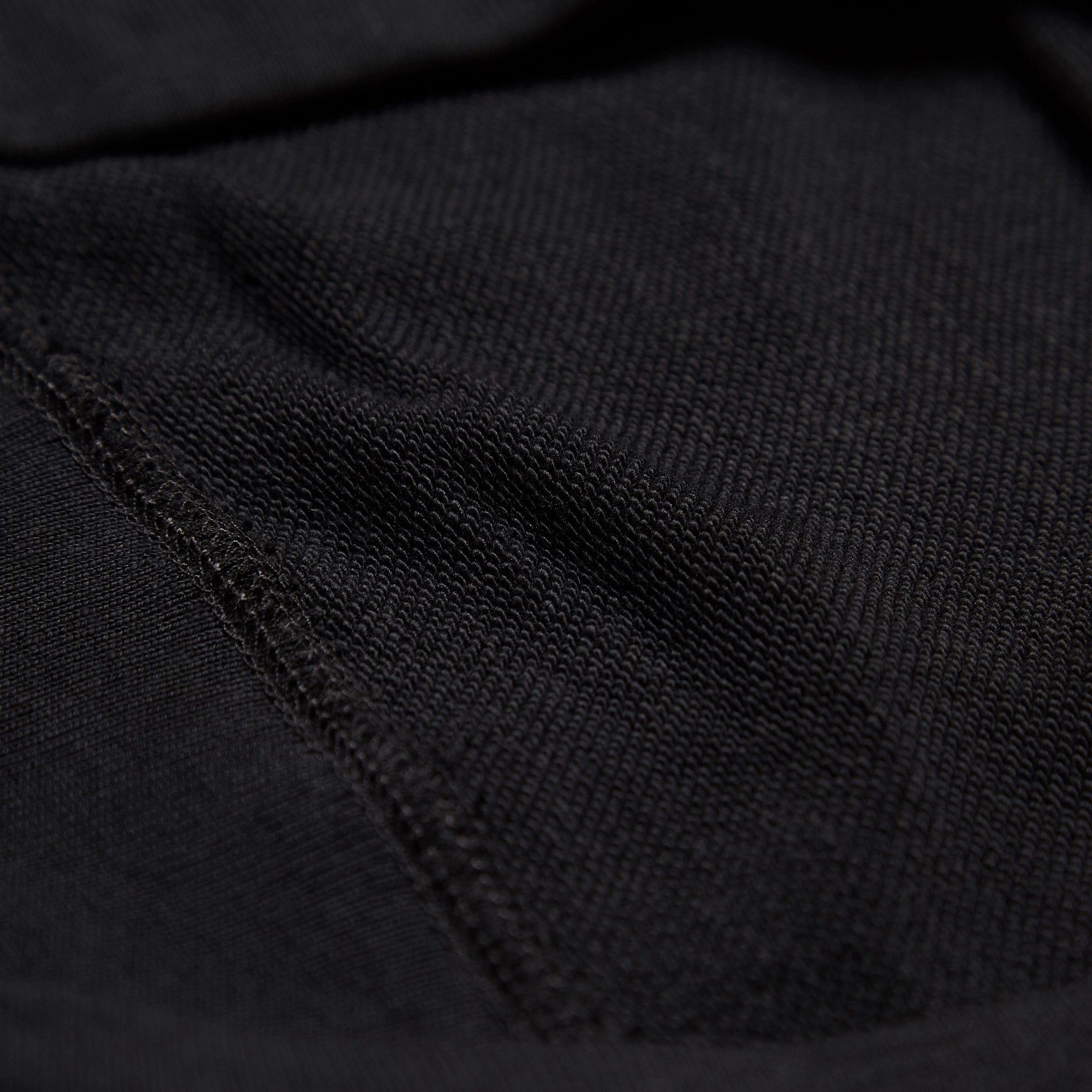 Blacksmith - Loopback Everyday Crewneck - Black Knit Layers
