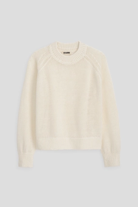 Layer Design Circular Knit Technology Lind Knit Crew Ecr??