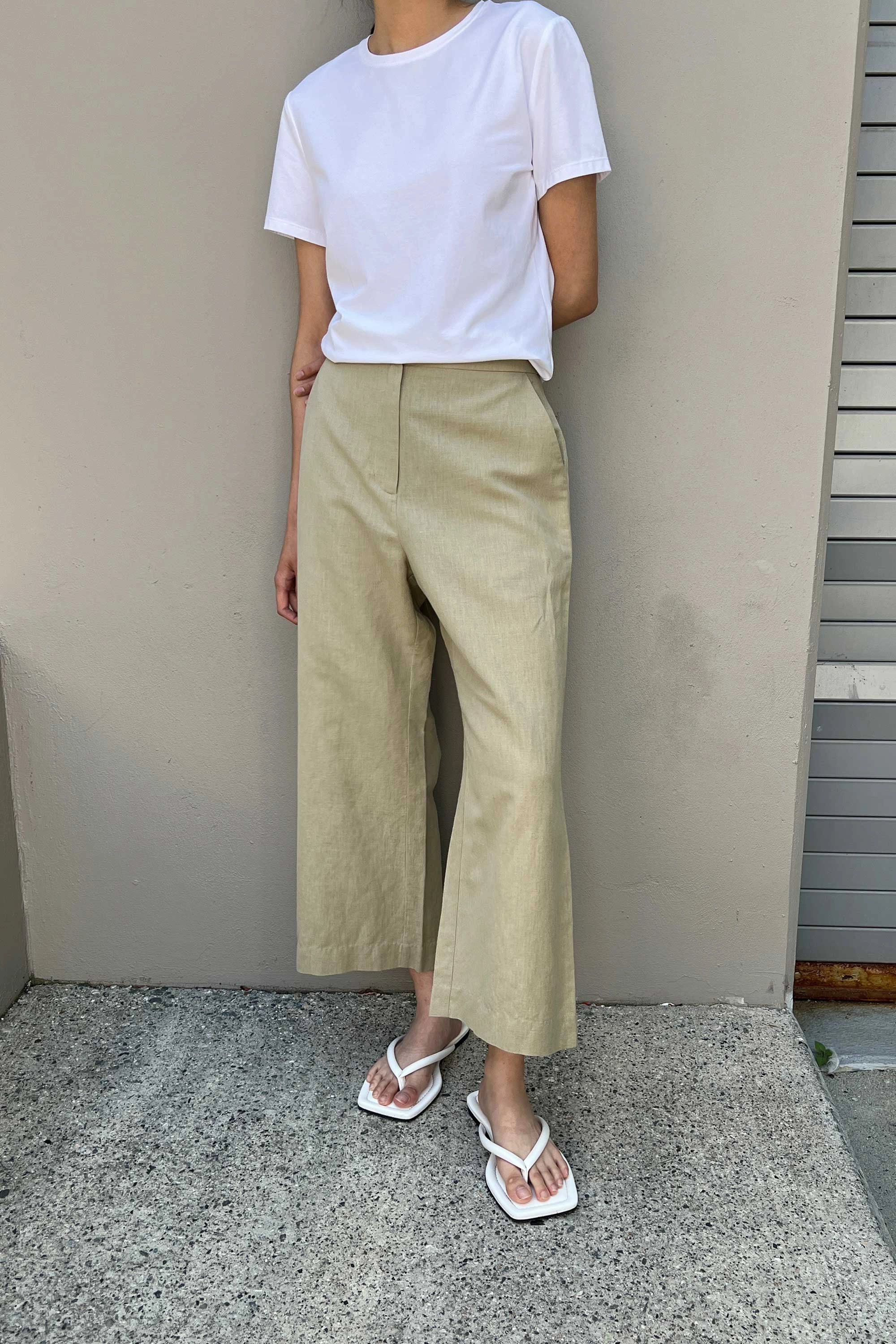 LINEN BLEND CULOTTE Day Comfort