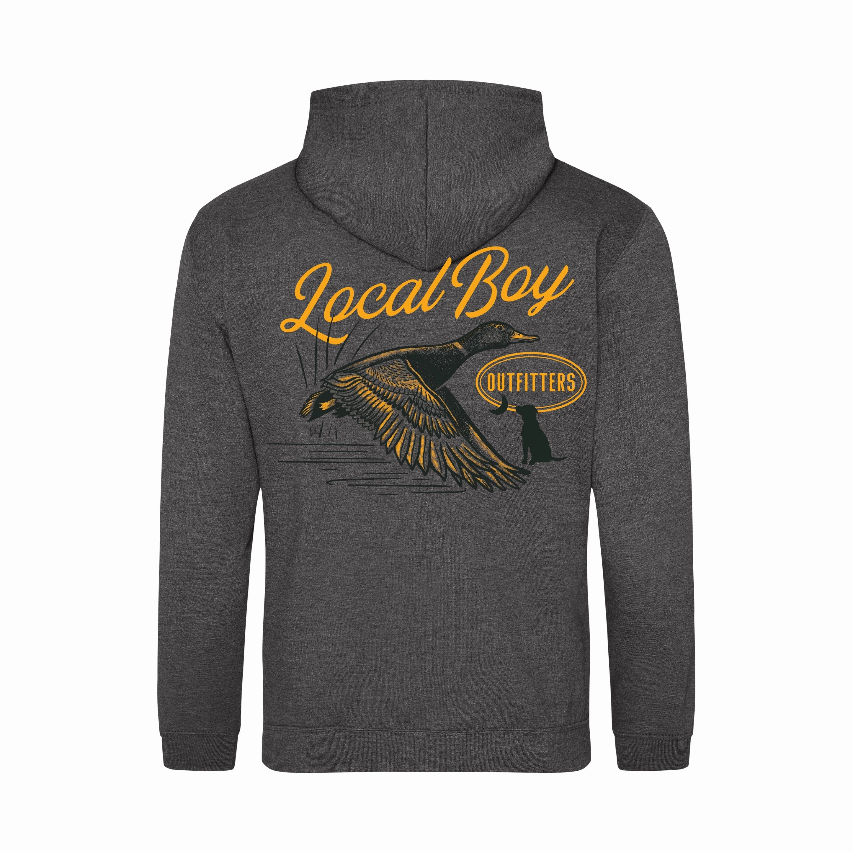 Local Boy Men's Brushwood Hoodie - Moonlit Mallard Casual Feel Essential Casual Look
