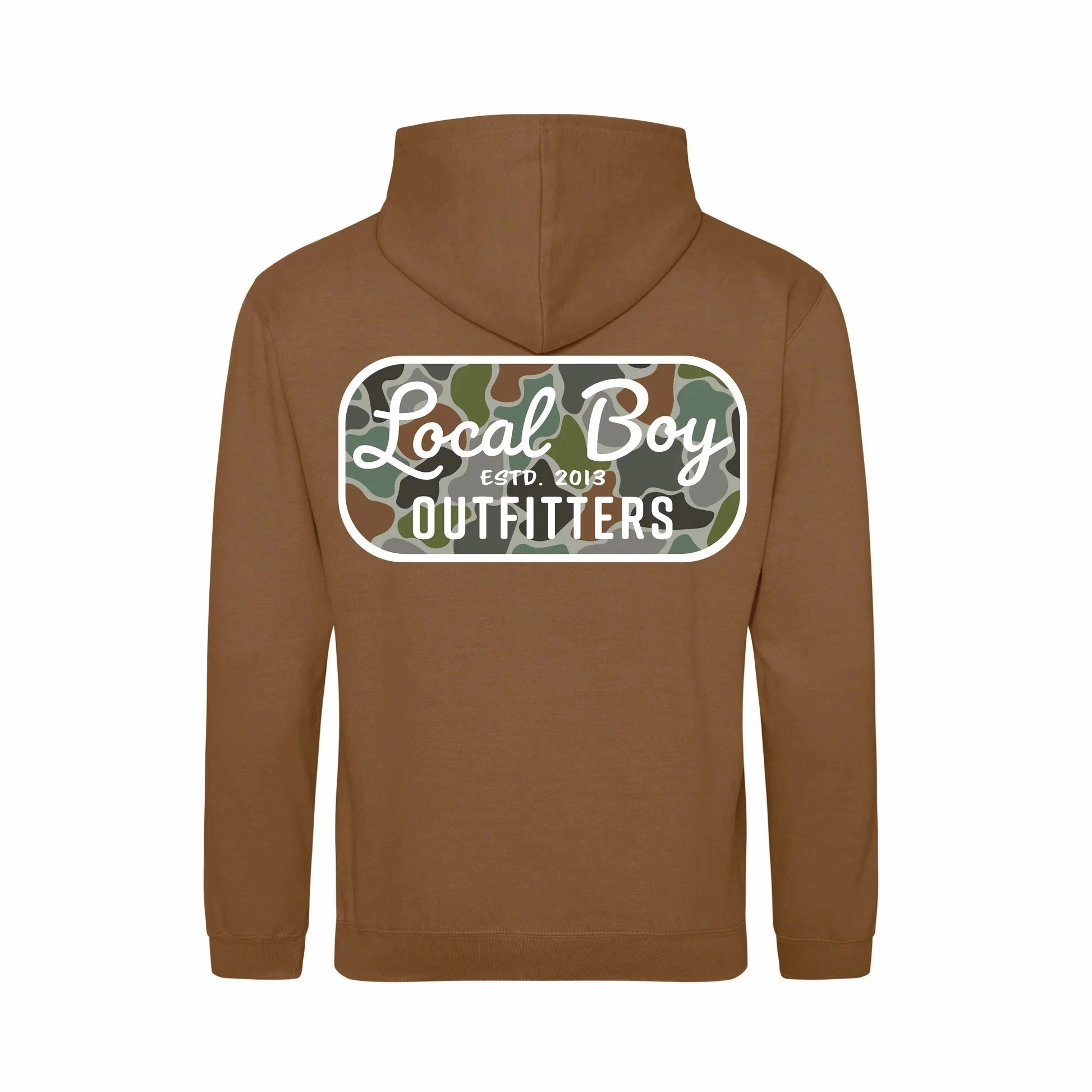 HybridLayerCompatibility Neutral Street Style Local Boy Men's Brushwood Hoodie - Retro Patch FC