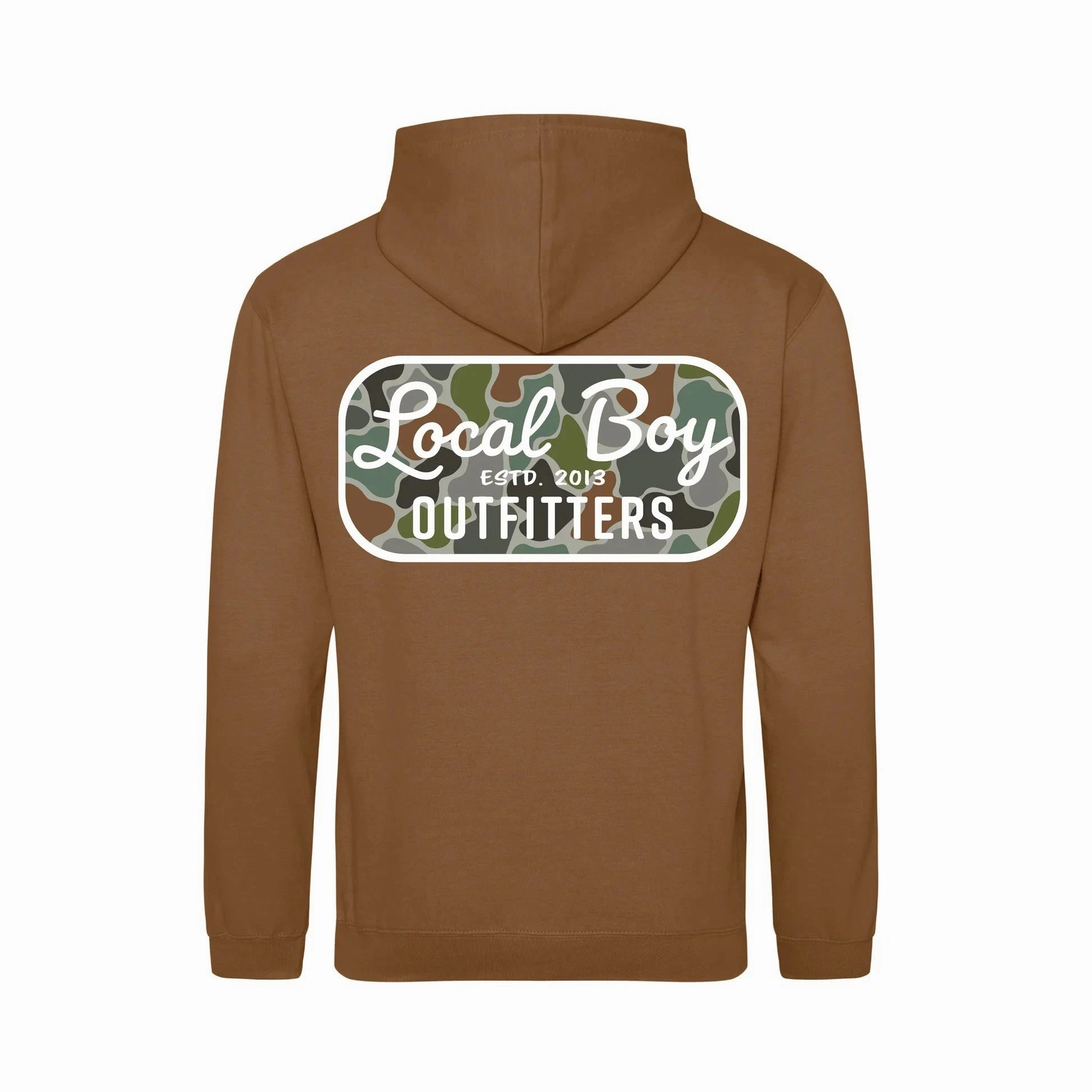 Simple Look Eco Friendly Coatings Local Boy Men's Brushwood Hoodie - Retro Patch FC