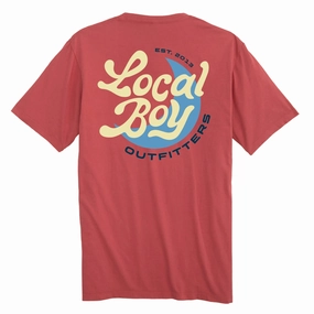 Perfect Layer Wear Ultra Soft Blend Local Boy Men's Groovy Moon SS Tee