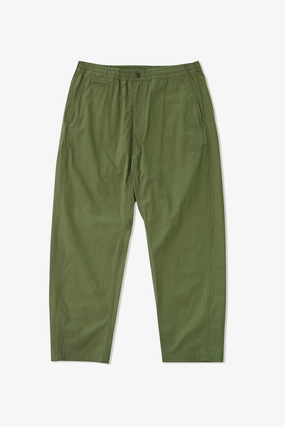 Outstanding & Co. - Shirred Waist Pants - Olive Flexible Movement Casual Style