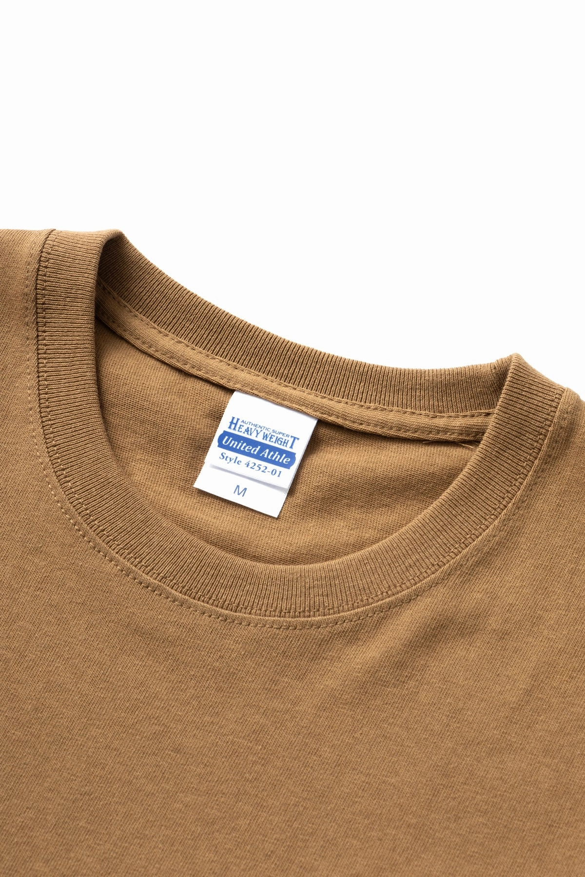 United Athle - 4252 7.1oz Heavyweight T-Shirt - Light Brown Simple yet stylish