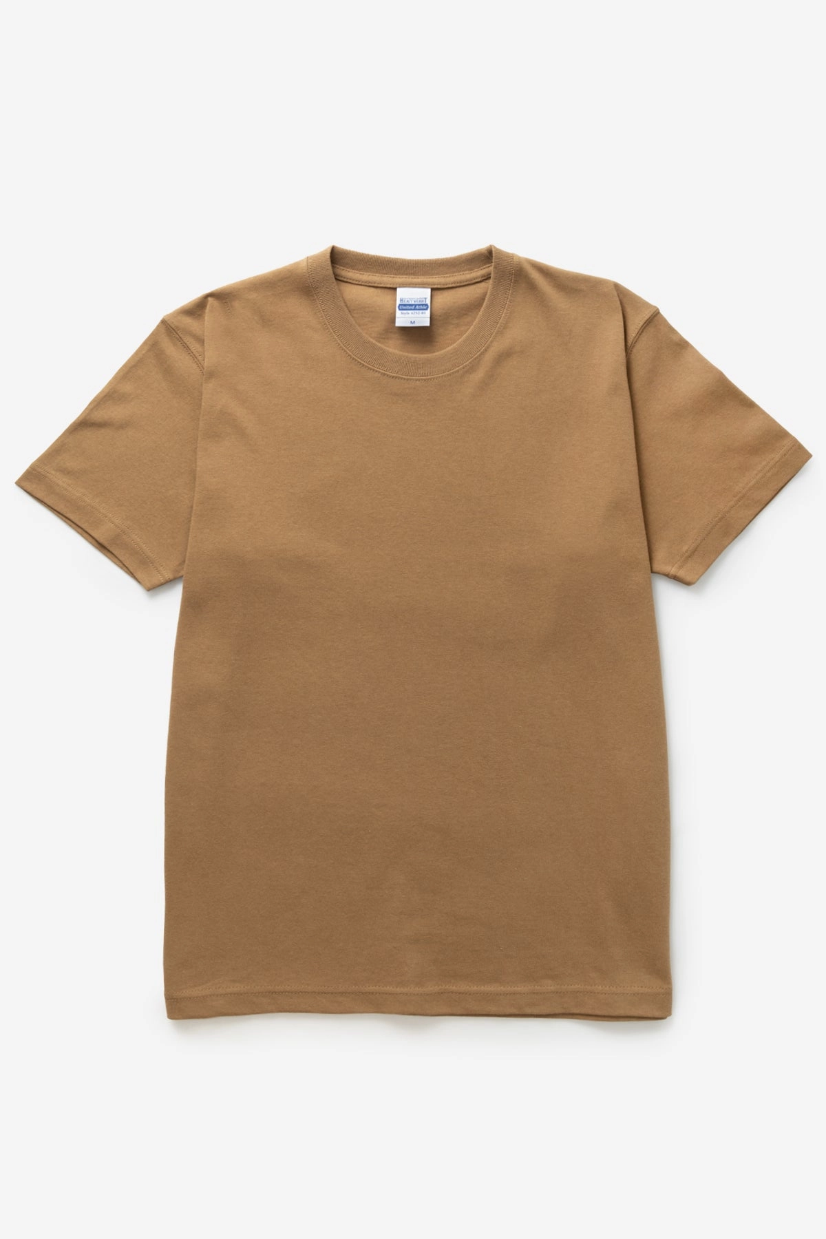 United Athle - 4252 7.1oz Heavyweight T-Shirt - Light Brown Multi Panel Structure vacation wear