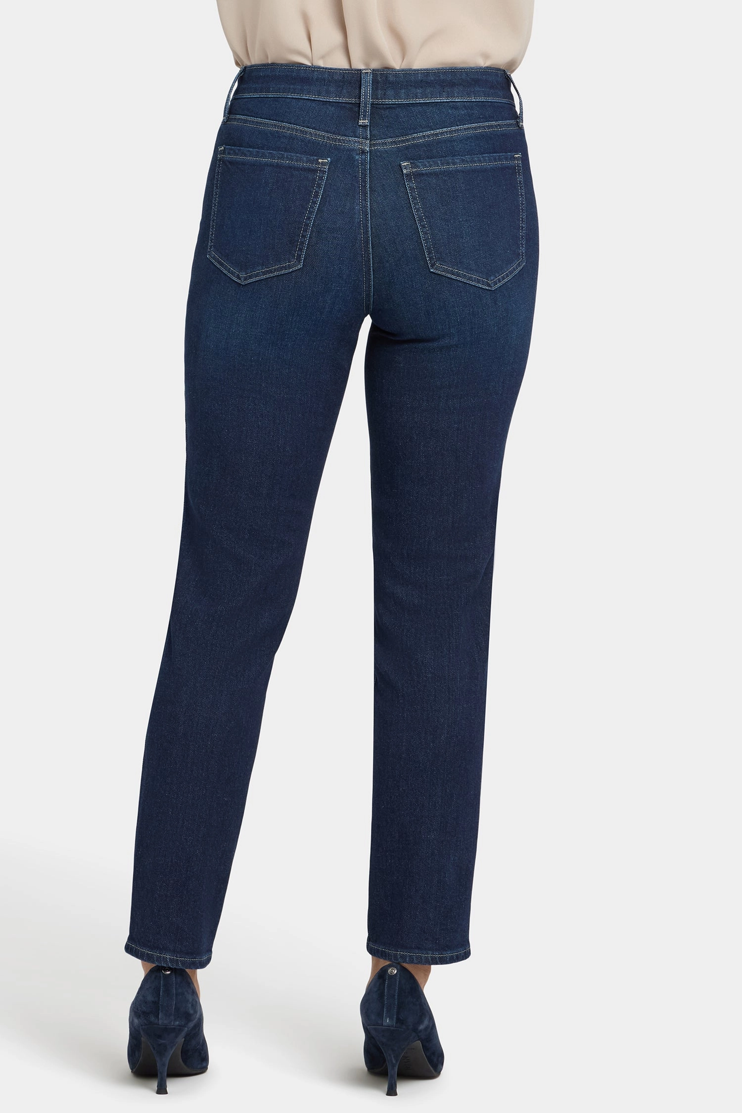 Spring Mood Bold Look Classic Casual Margot Girlfriend Jeans - Midnight Breeze