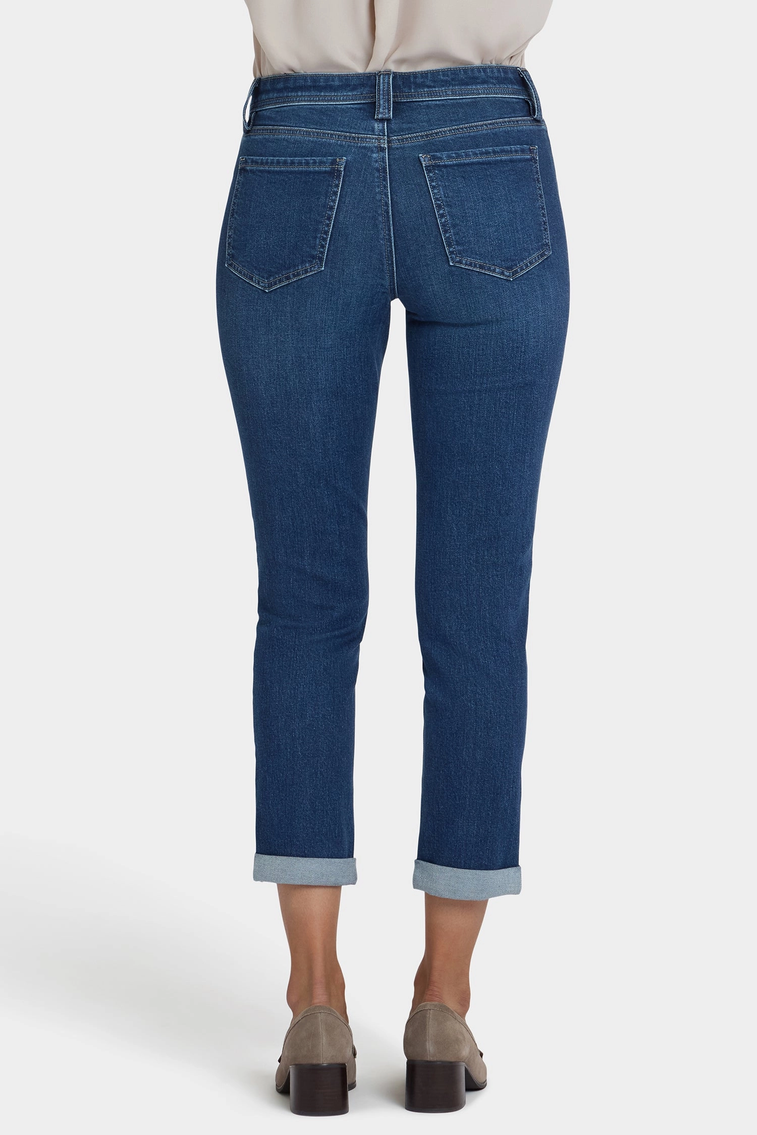 All Time Fit Holiday Vibes Stretch Margot Girlfriend Jeans In Petite - Vintage Lapis