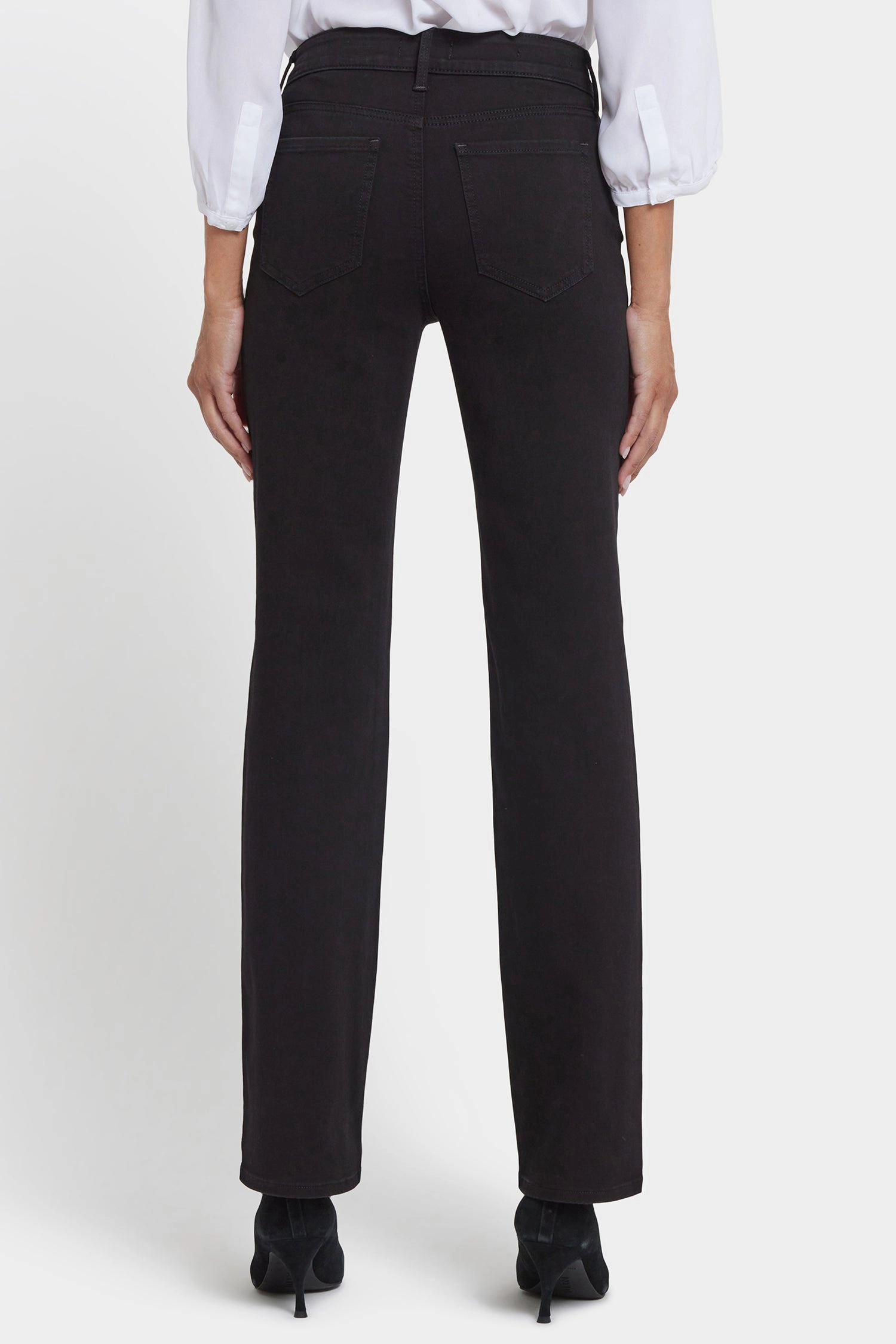 Cool Essential All Round Piece Marilyn Straight Jeans - Black Rinse