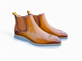 Field Work Flex Groove Engineering Men's Patina Chelsea Boot