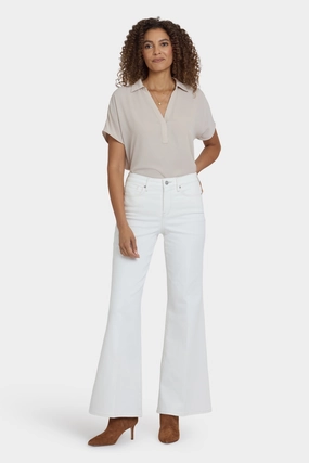 Daily Uniform Mia Palazzo Jean - Winter White