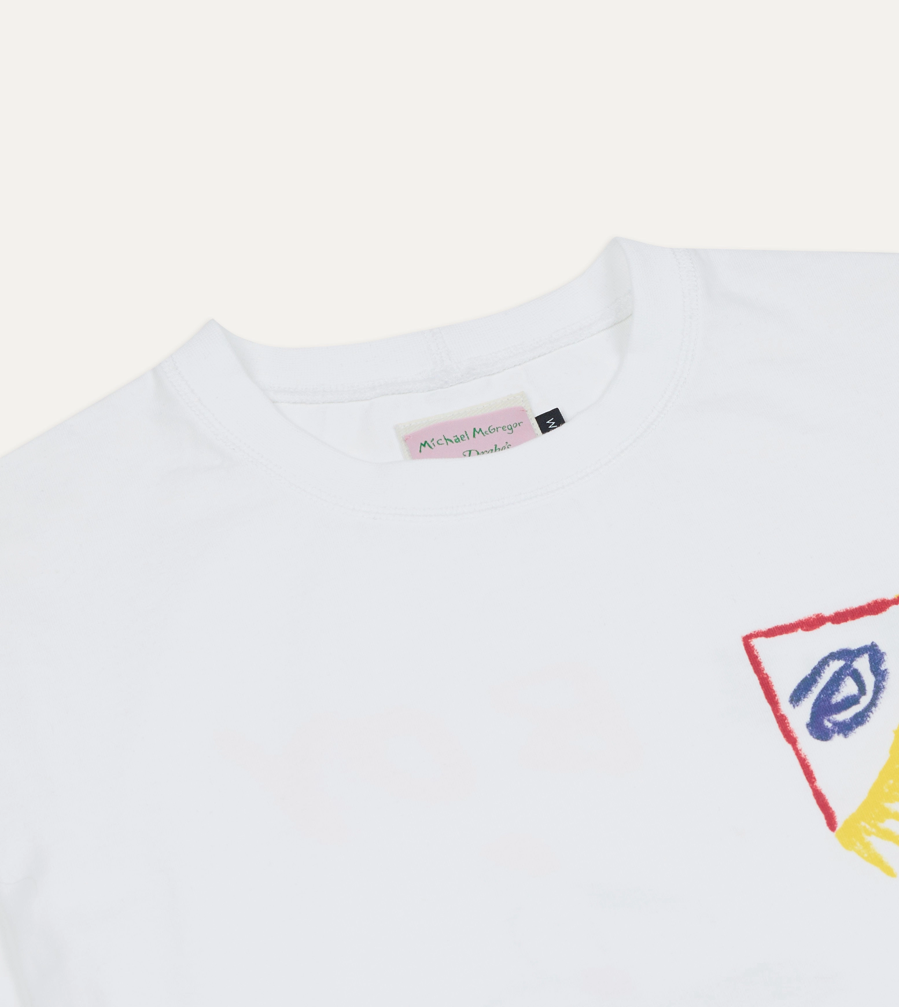 Michael McGregor for Drake's Dolphin T-Shirt Effortless Look Comfortable apparel