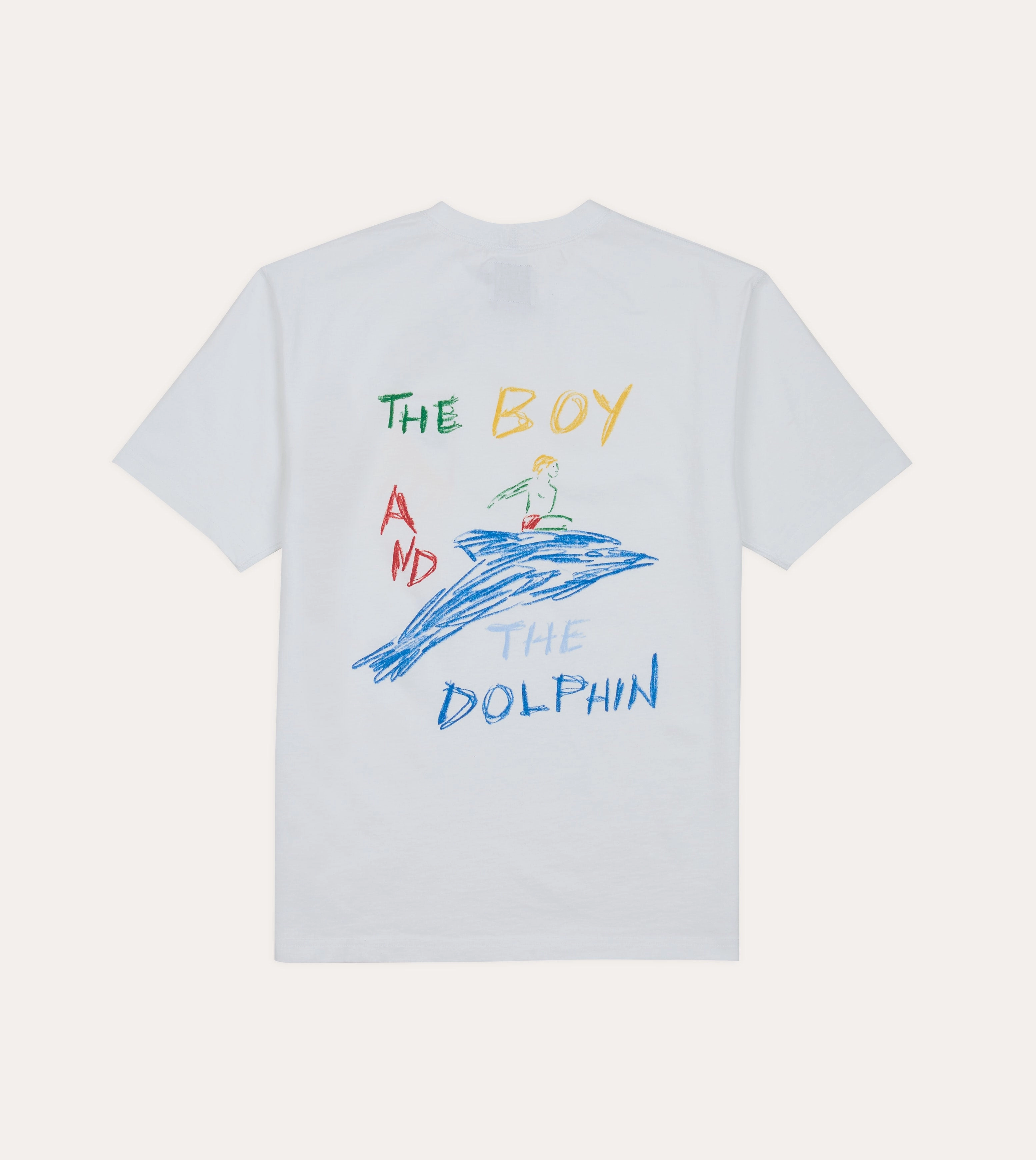Michael McGregor for Drake's Dolphin T-Shirt Comfort Fit PocketDetail