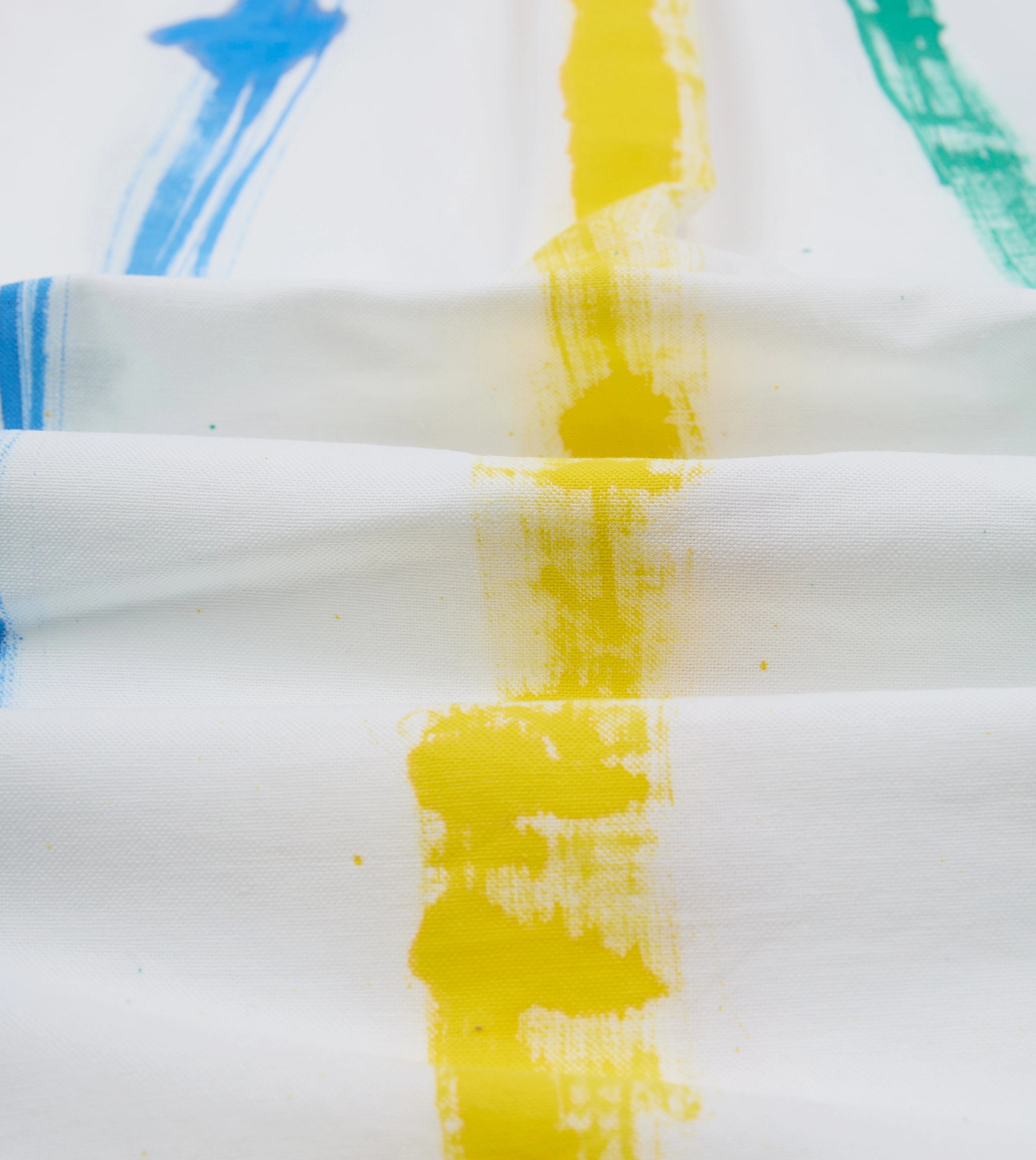 Michael McGregor for Drake??s Hand-Painted Stripe Cotton Oxford Cloth Button-Down Shirt Easy Styling