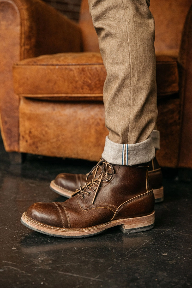 Formal Fashion Lover The Pen Slim - Copper Raw 10.5oz Selvedge