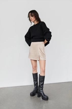 Tie Dye Style Unisex style MINI SLIP SKIRT