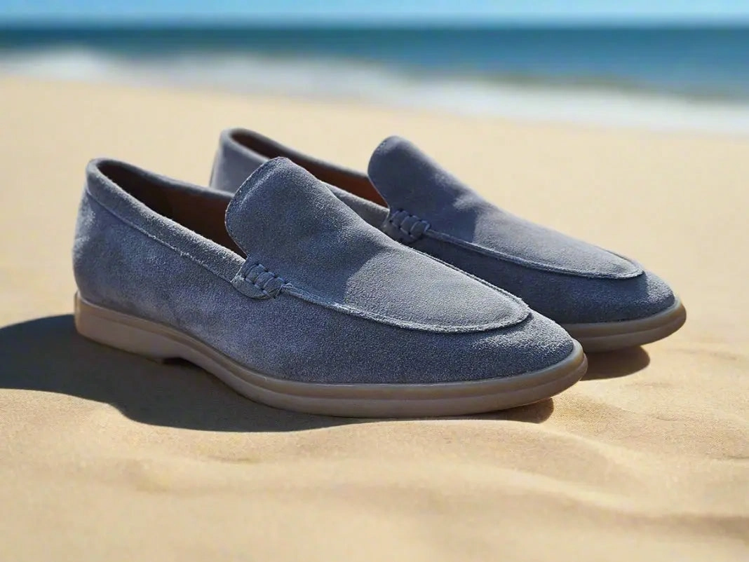 Supple Suede Loafer Walk Easy