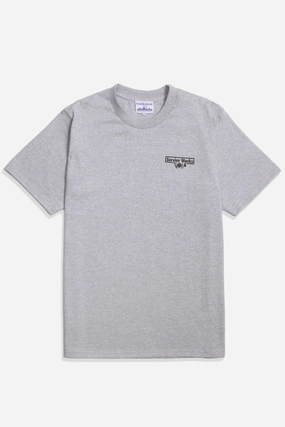 Relaxed and Comfy Edgy Service Works - Heavyweight Logo Tee - Grey