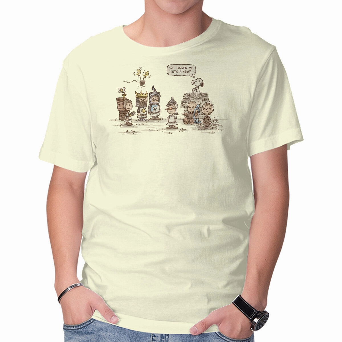 She Turned Me Into A Newt Eco Friendly Production Non Restrictive Silhouette