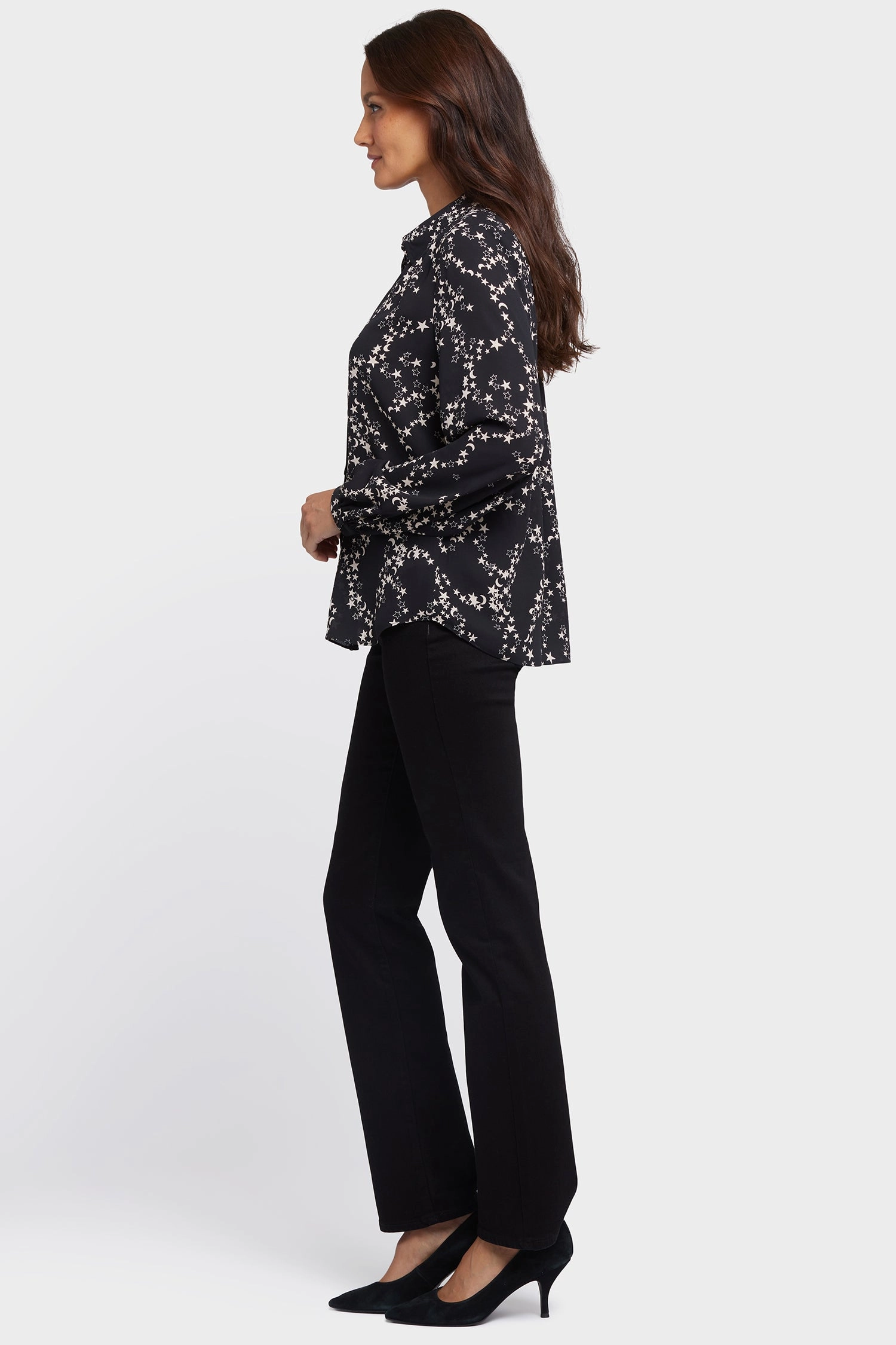 Modern Blouse - Salvatora Zip Front