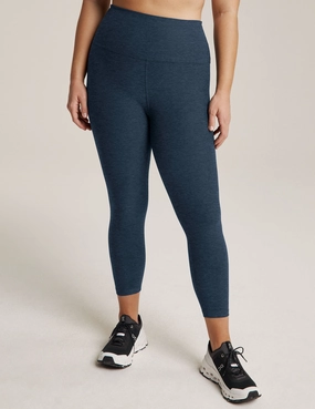 Spacedye Walk And Talk High Waisted Capri Legging Stylish Stretch