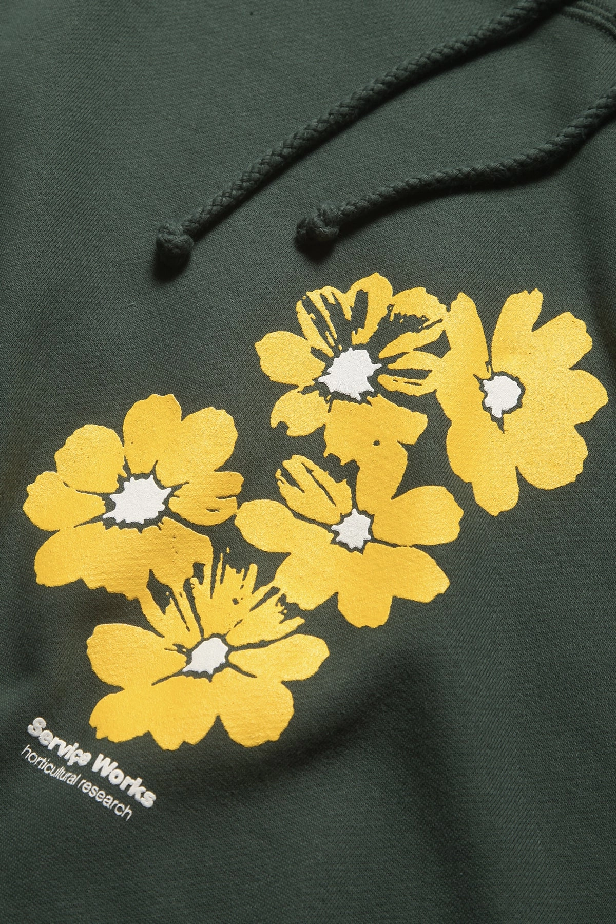 Perfect Layers Elastic cuffs Service Works - Horticultural Research Hoodie - Forest Green
