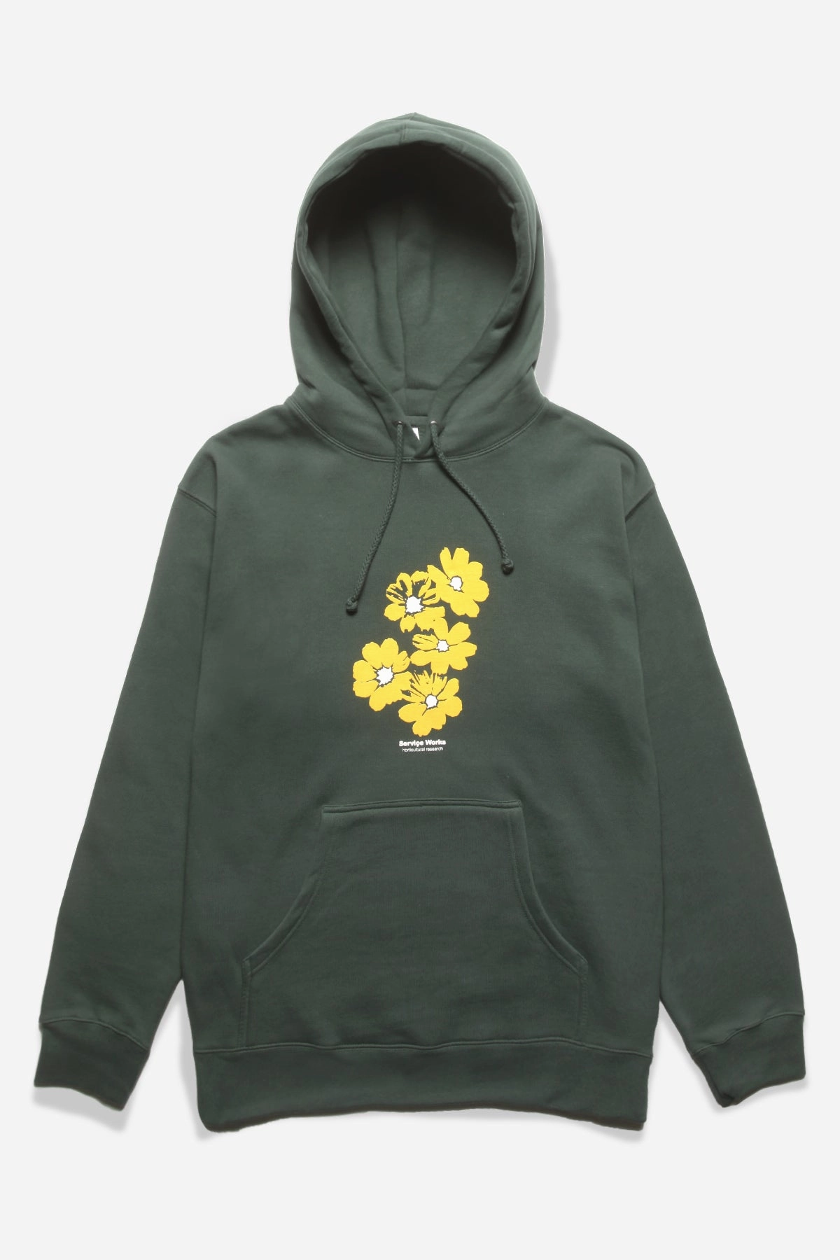Service Works - Horticultural Research Hoodie - Forest Green Cozy Fit