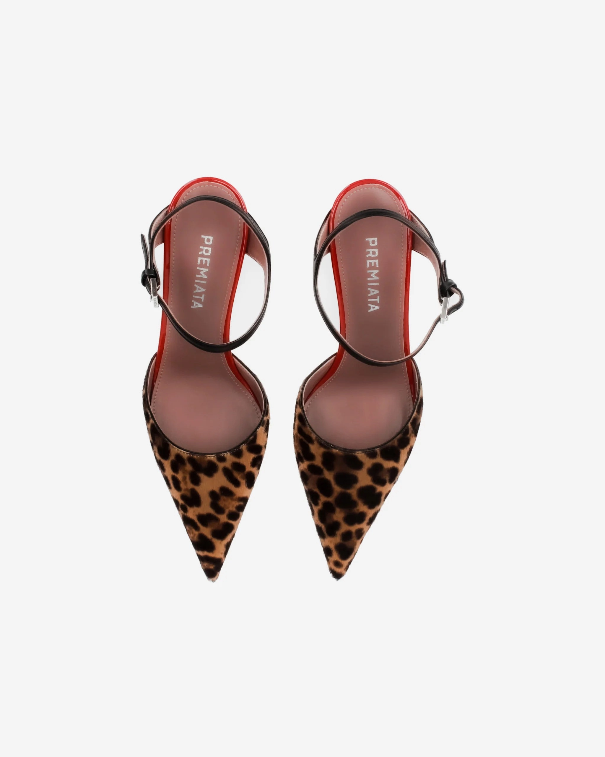 Luxury Craft Mules Animalier with Black Belt M7013A