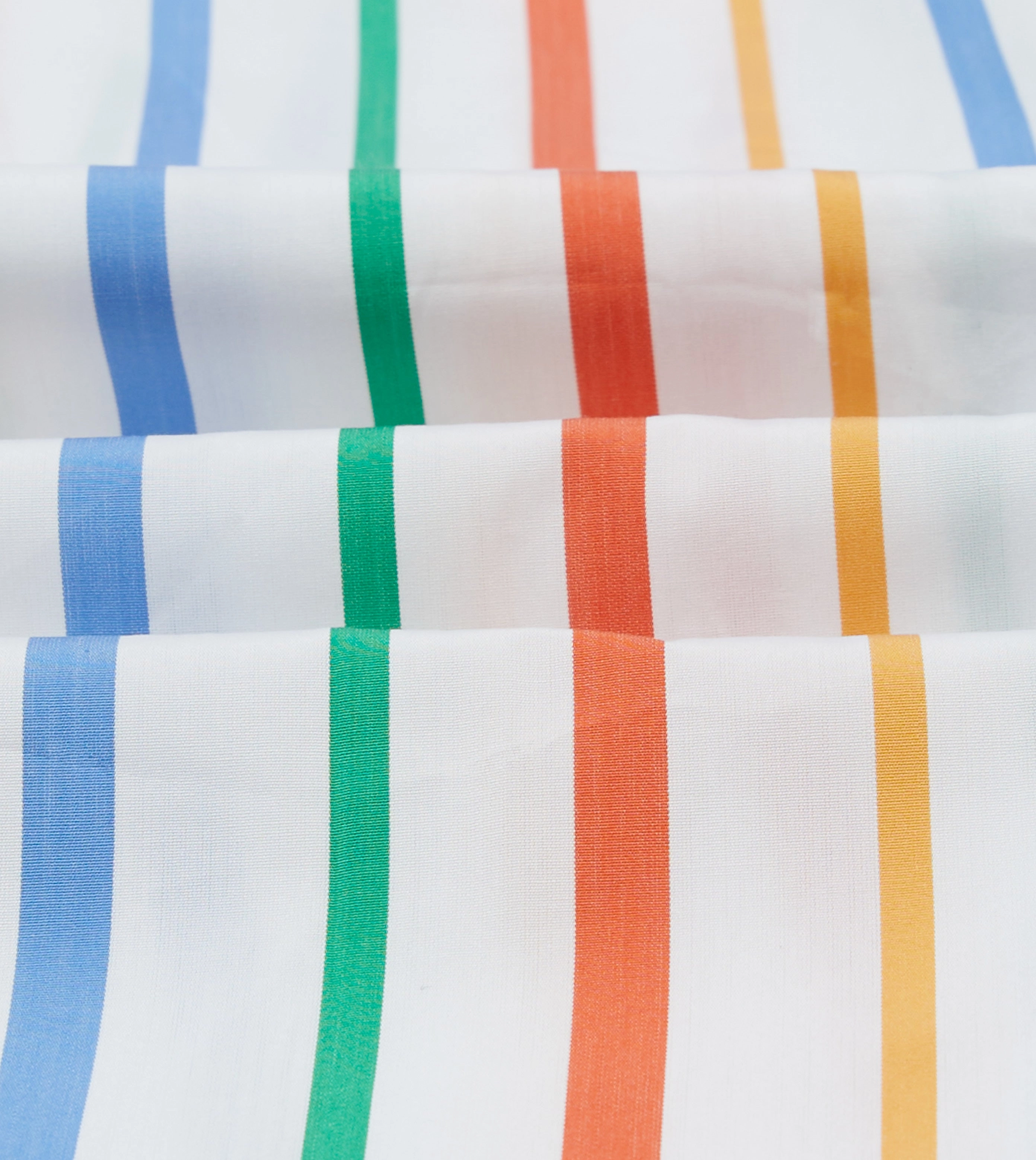 Premium Option Multi Stripe Poplin Button-Down Shirt