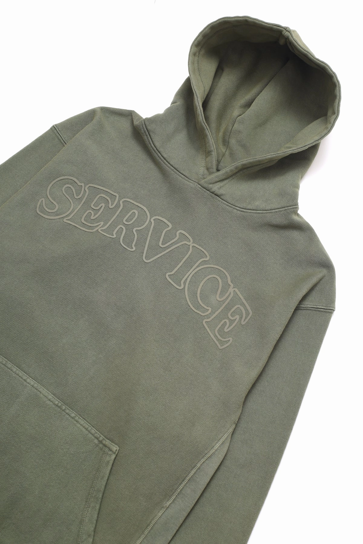 Breathable Wear Fit Service Works - Arch Logo Hoodie - Olive