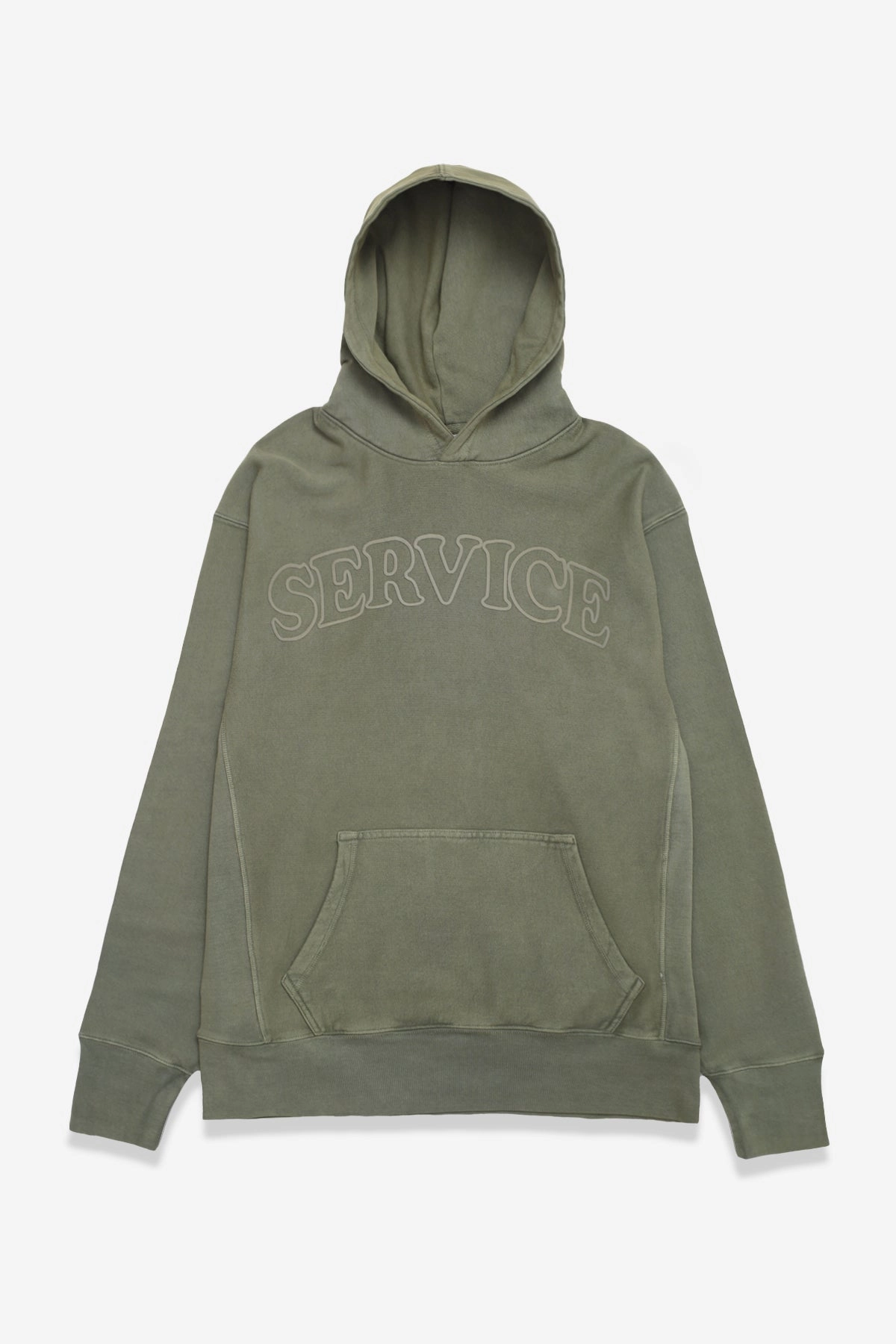 Service Works - Arch Logo Hoodie - Olive Breathable Waist