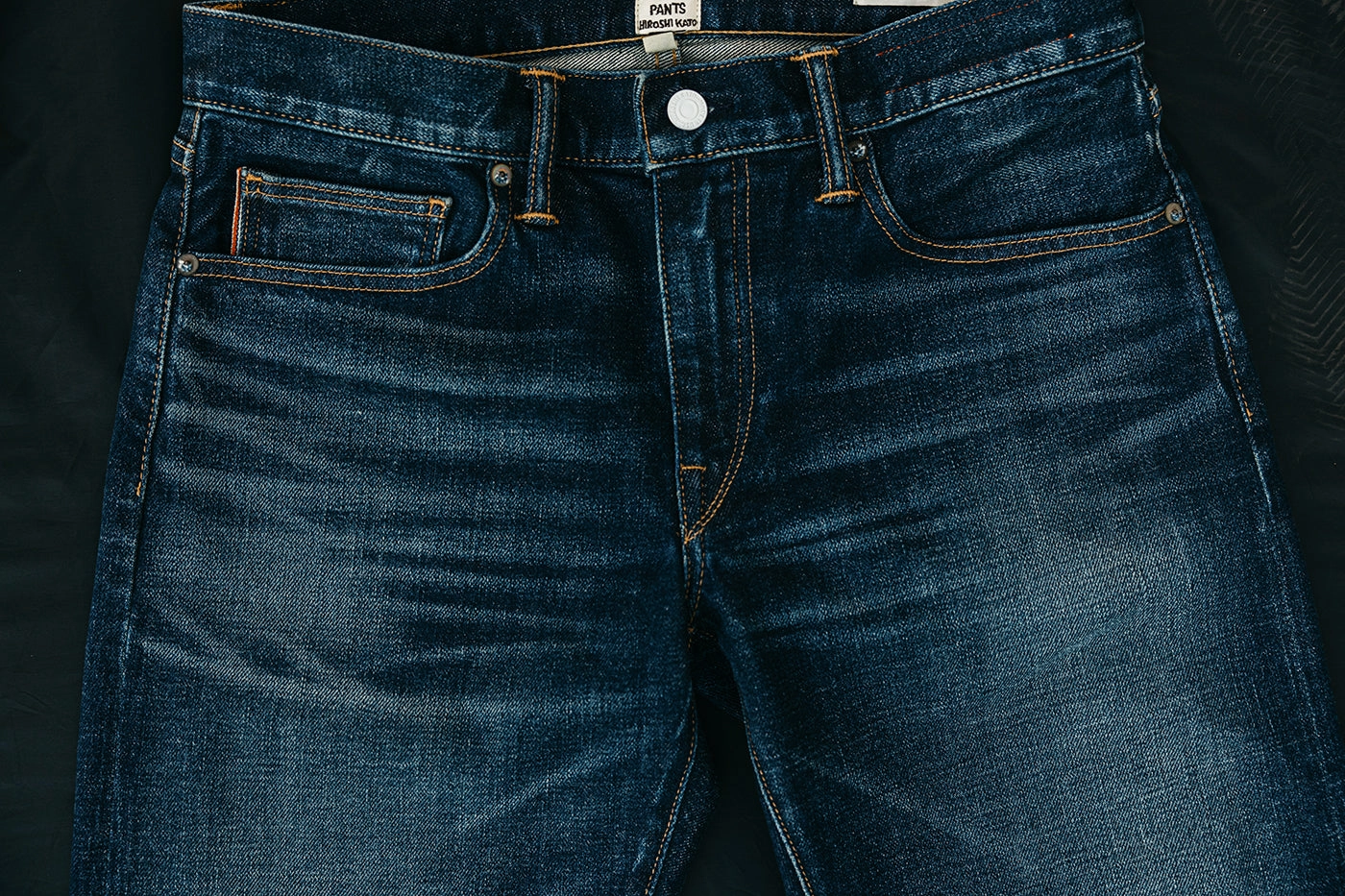 The Scissors Slim tapered - Jett 14oz Selvedge Family Style Elegant Trend Neutral