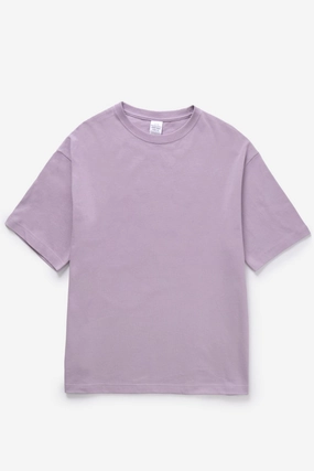 United Athle - 5508 6oz Open End Heavyweight T-Shirt - Purple Non Irritating Tags