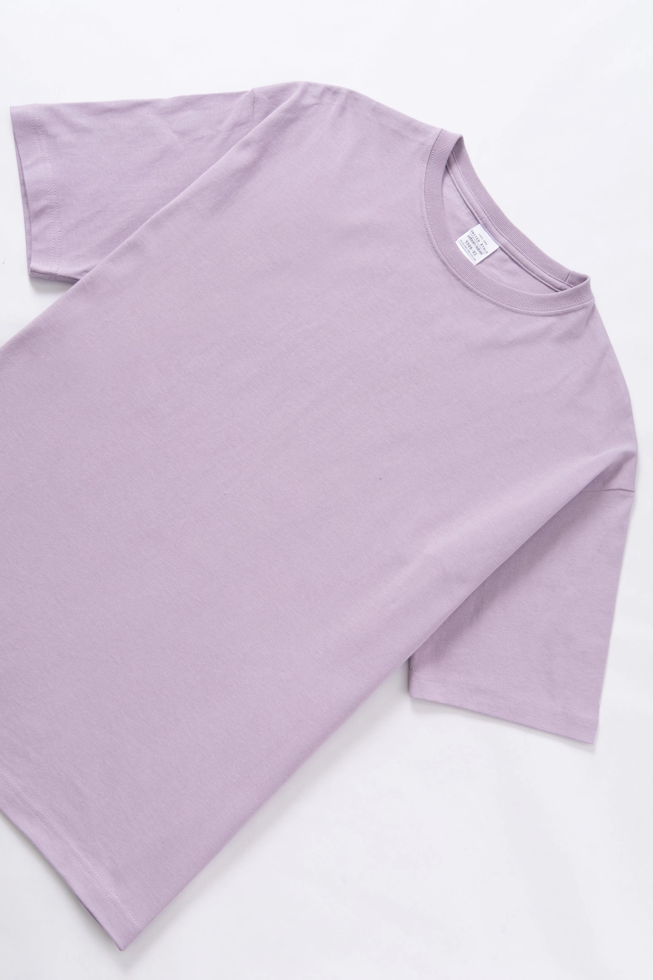 Temperature Regulating Reinforced Shoulders United Athle - 5508 6oz Open End Heavyweight T-Shirt - Purple