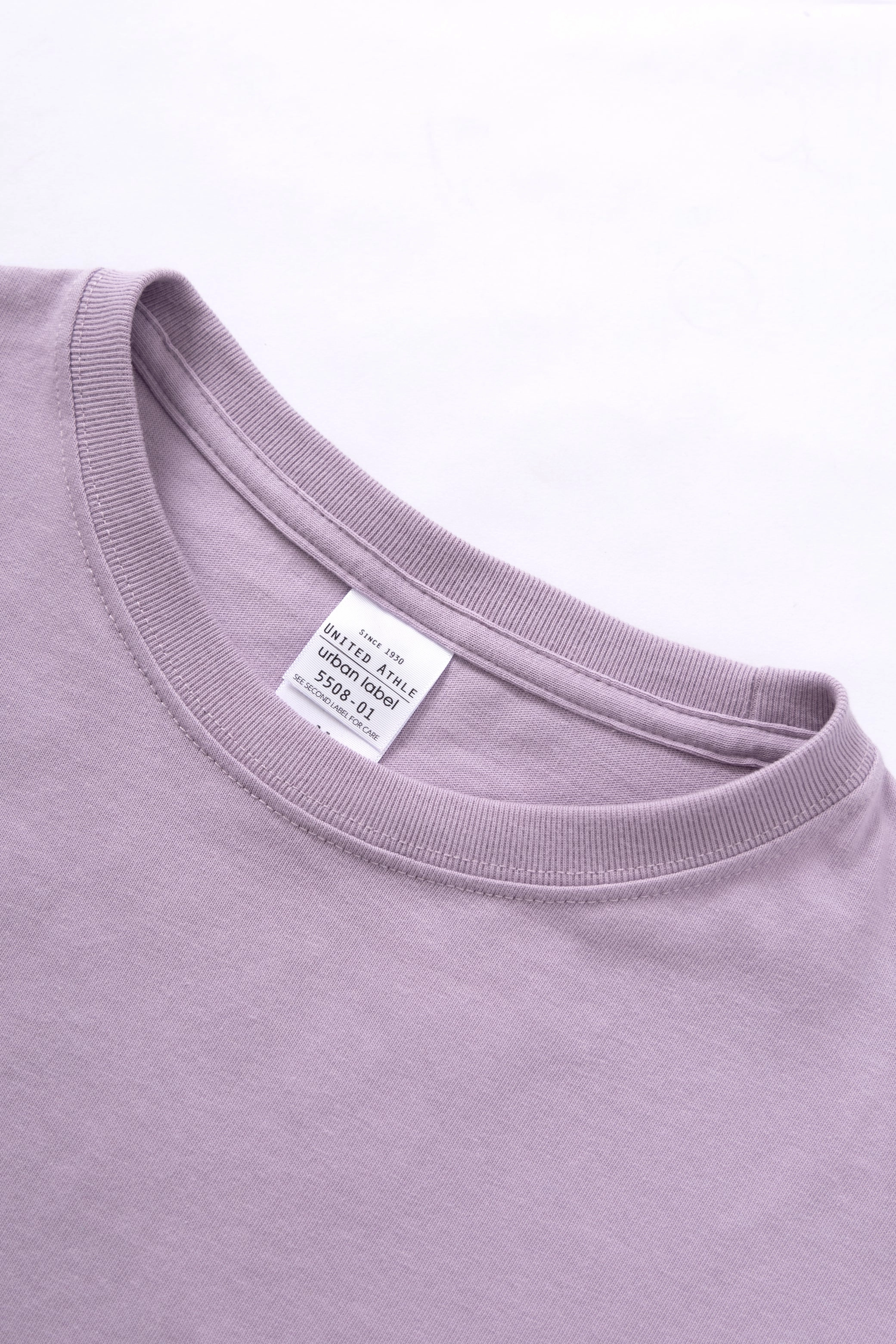 Soft Stretch Fit Premium Cotton Blend United Athle - 5508 6oz Open End Heavyweight T-Shirt - Purple