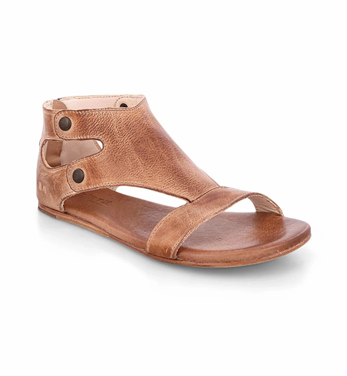 Bed Stu Soto Sandals - Tan Rustic Active Mode Flat Sole