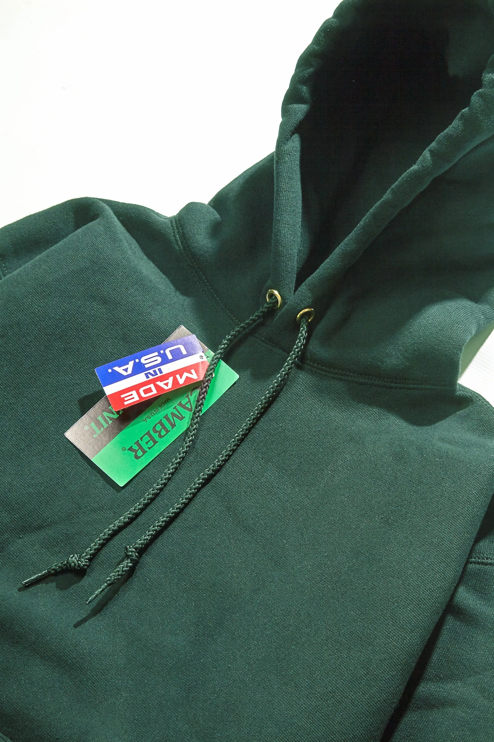 Chilly Weather Fashion Luxury Fiber Blend Camber USA - 232 12oz Pullover Hoodie - Forest Green