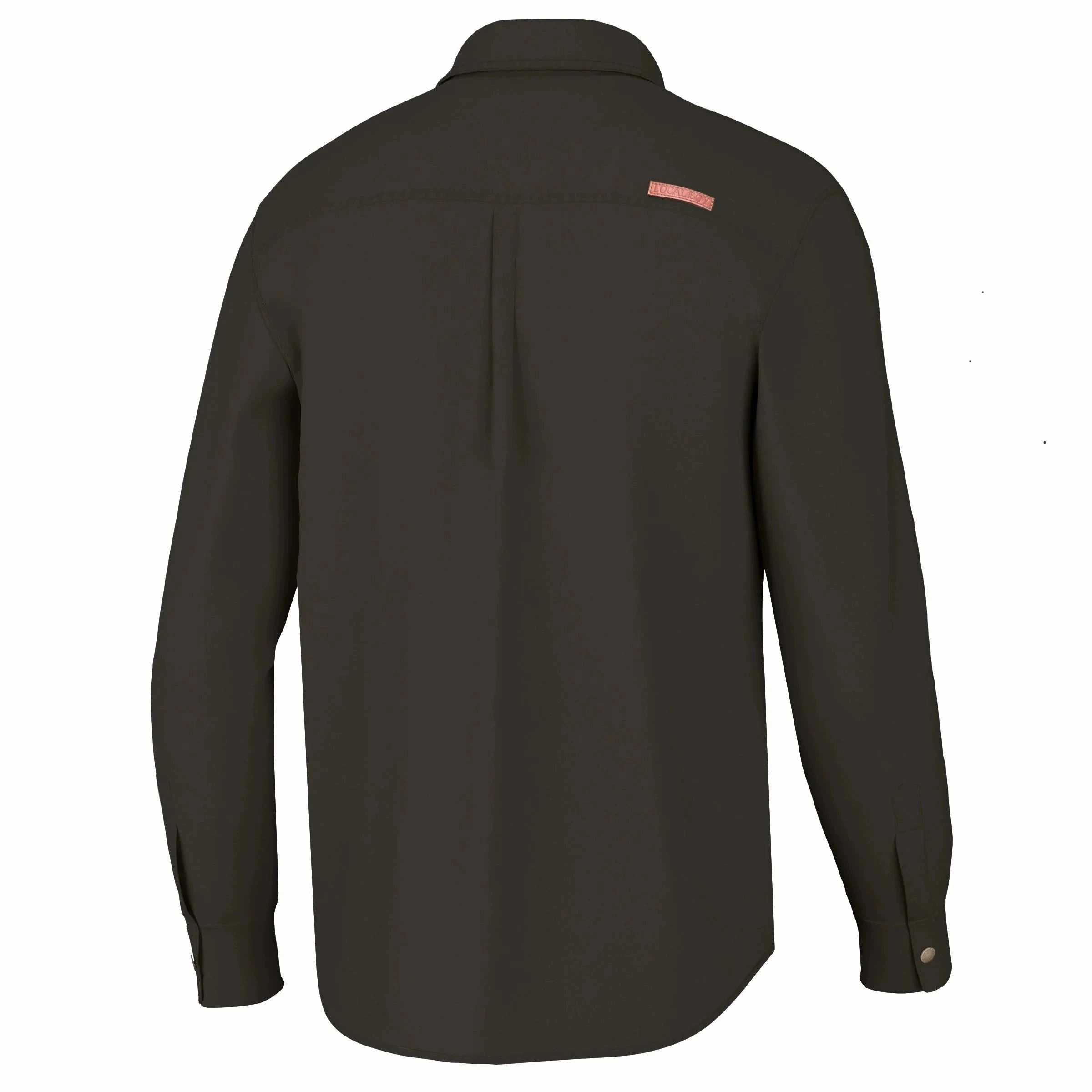 Local Boy Men's Sportsman's Shacket Magnetic Closures