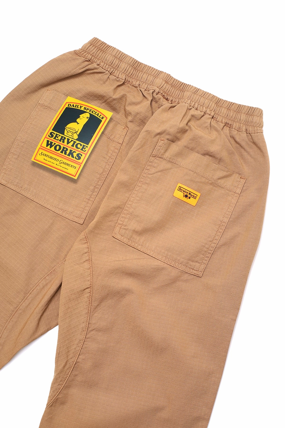 Service Works - Ripstop Chef Pants - Mink Soft Finish