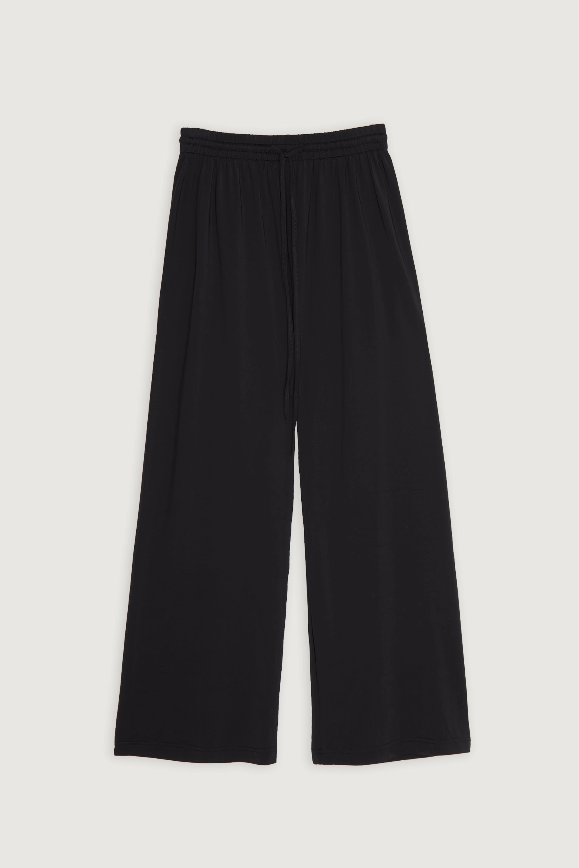Lightweight insulation NYLON WIDE LEG PANT