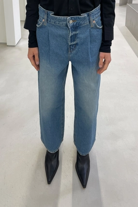 OAK 88 CROPPED MID-RISE RELAXED FIT JEAN Smart Design Casual Flex