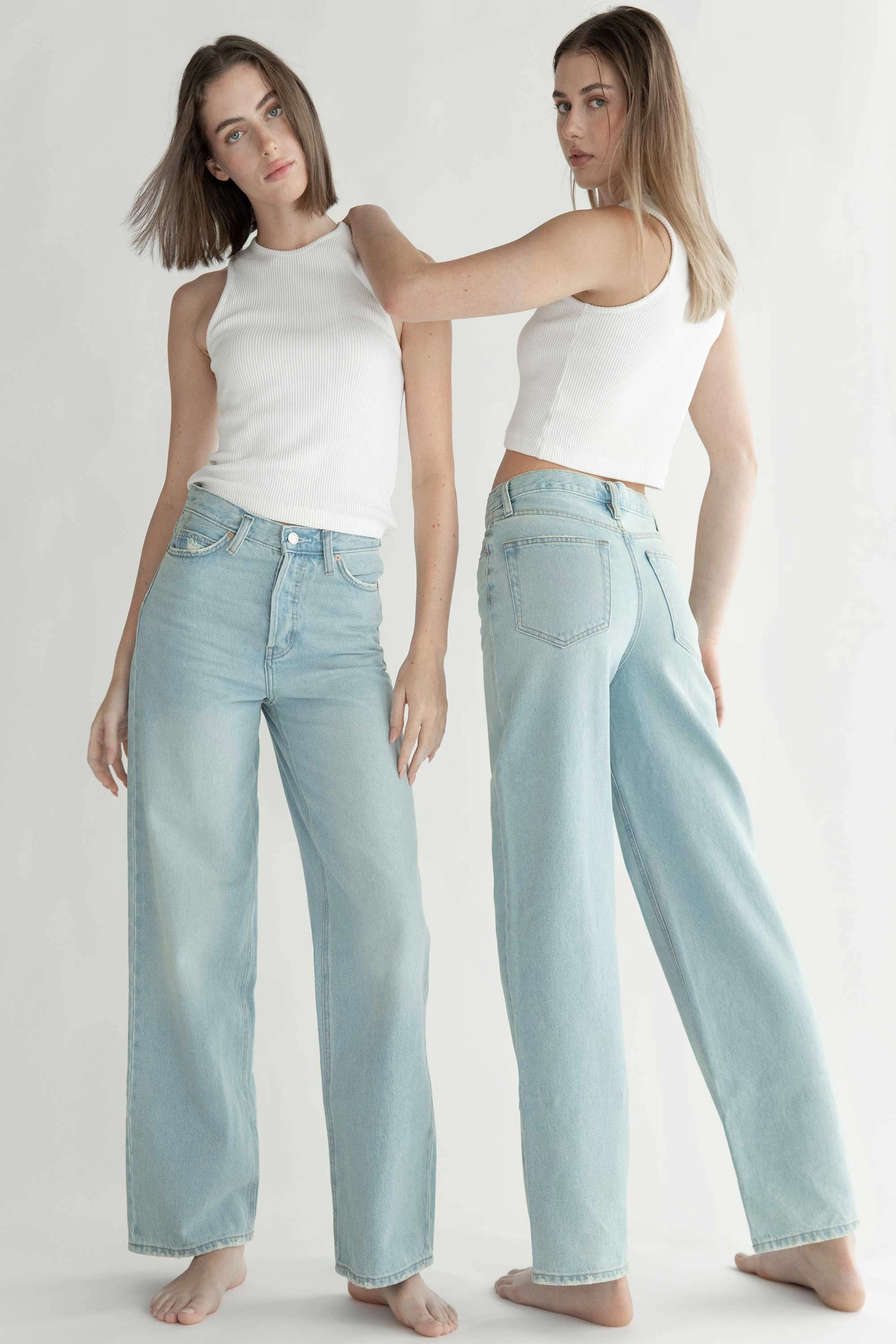 OAK 96 EXTRA BAGGY MID-RISE JEAN stain resistant coating FlexibleKnees