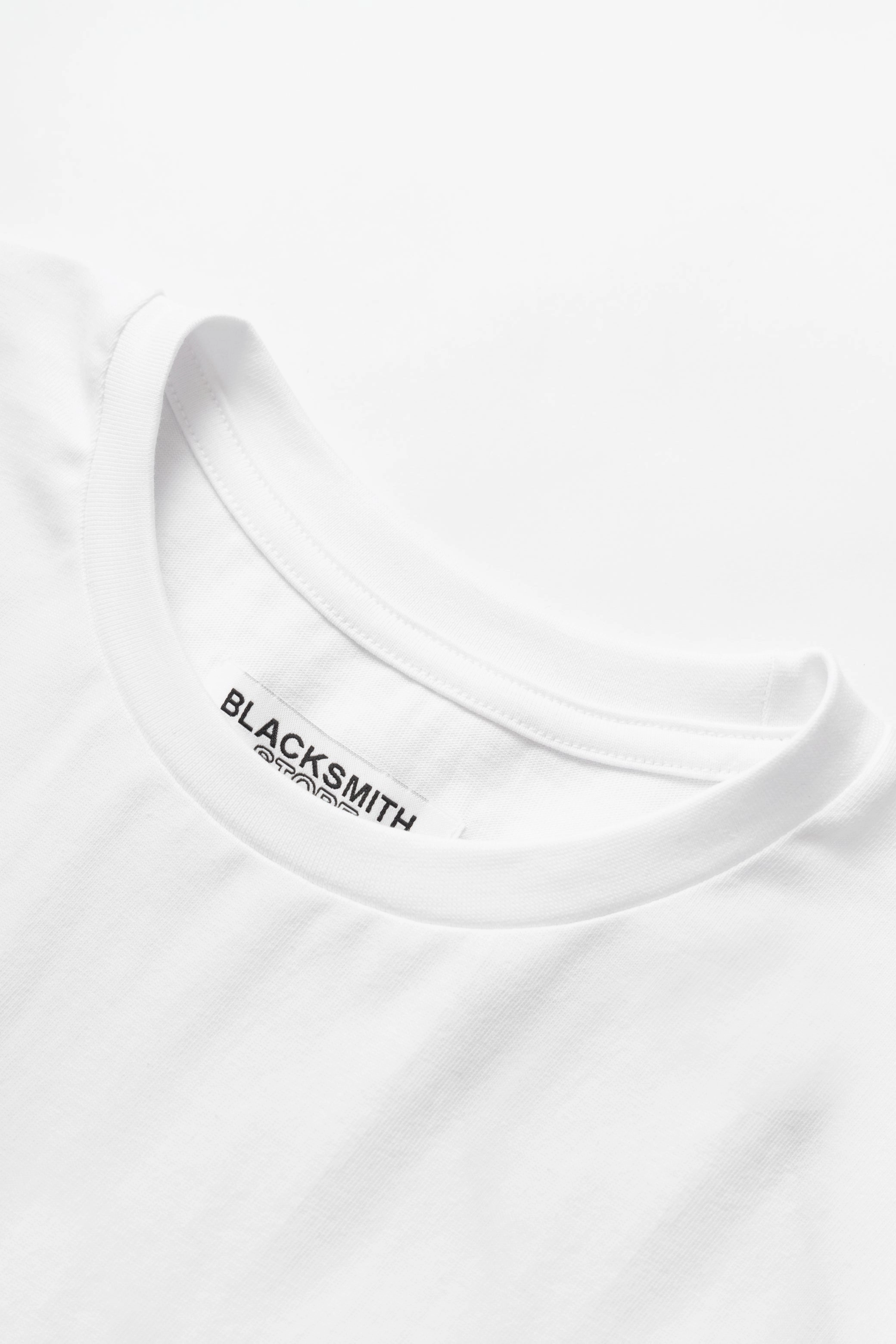Blacksmith - Aperitivo/Digestive Tee - White Double Stitched Seams