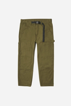 Blacksmith - Double Knee Carpenter Pants - Olive Flexible Motion Movement Flex