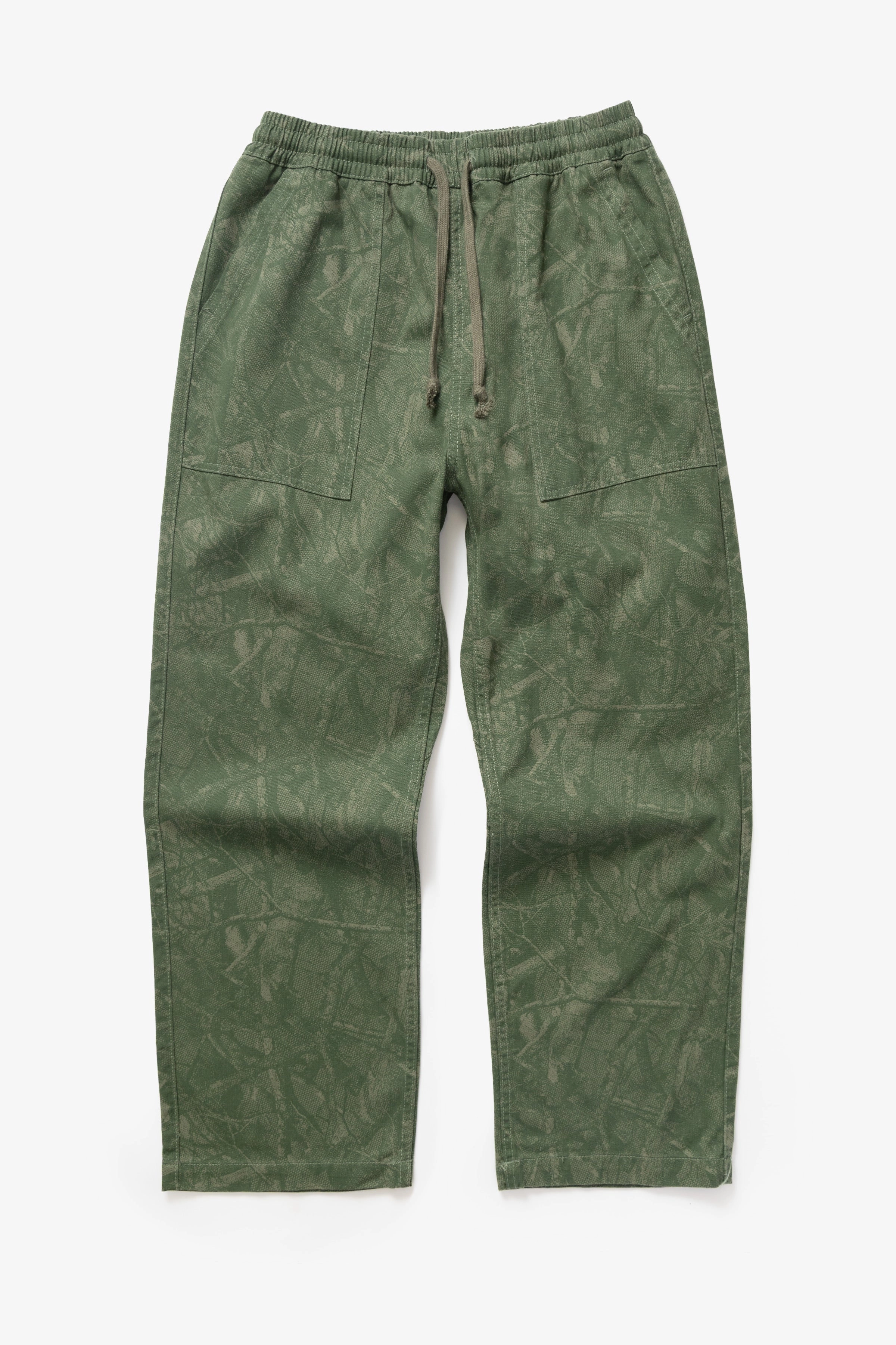 Service Works - Xerox Camo Chef Pants - Olive SeamlessPockets