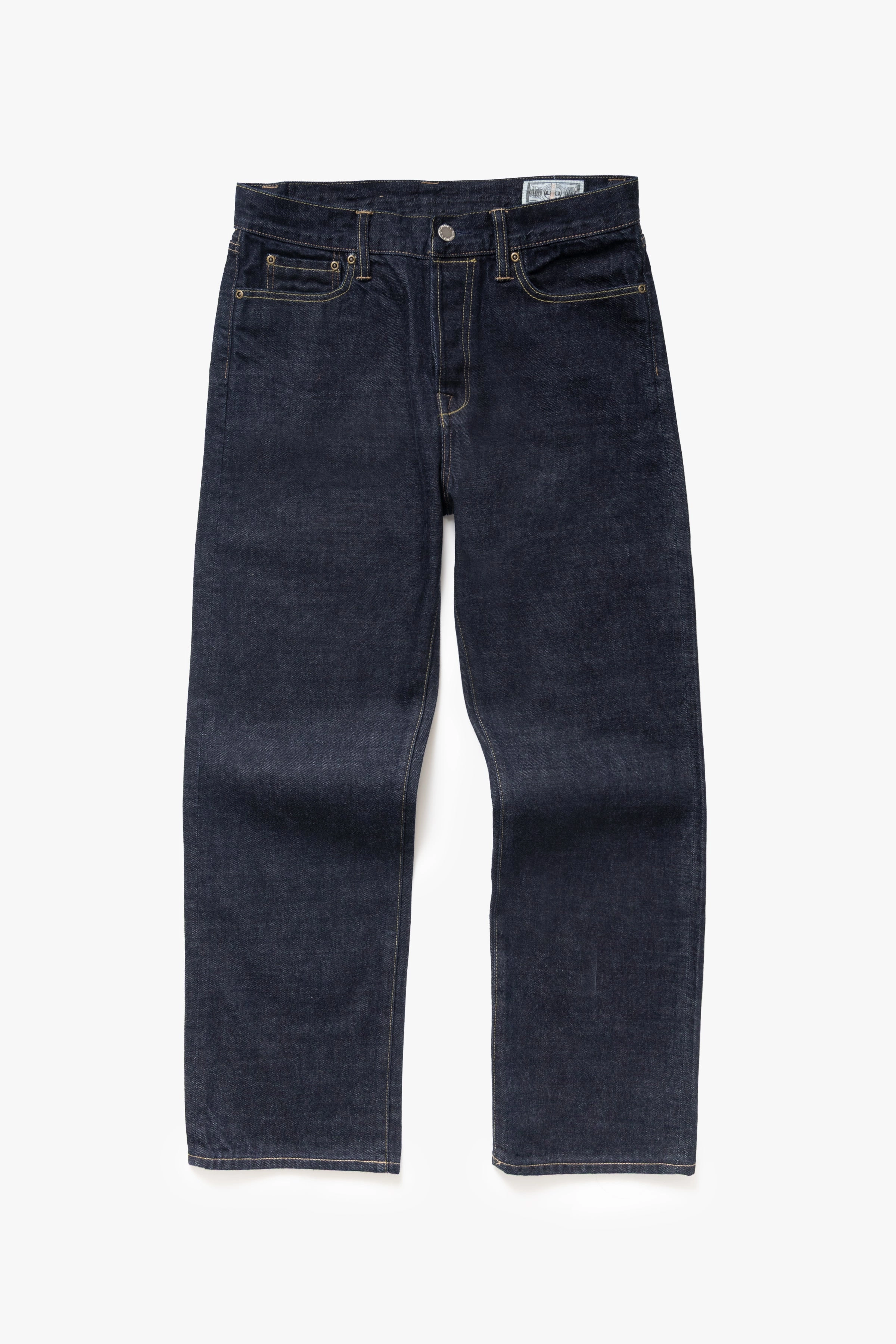 AdjustableWaistband Comfy Wearable Okonkwo MFG - 15oz Straight Selvedge Jean - Indigo