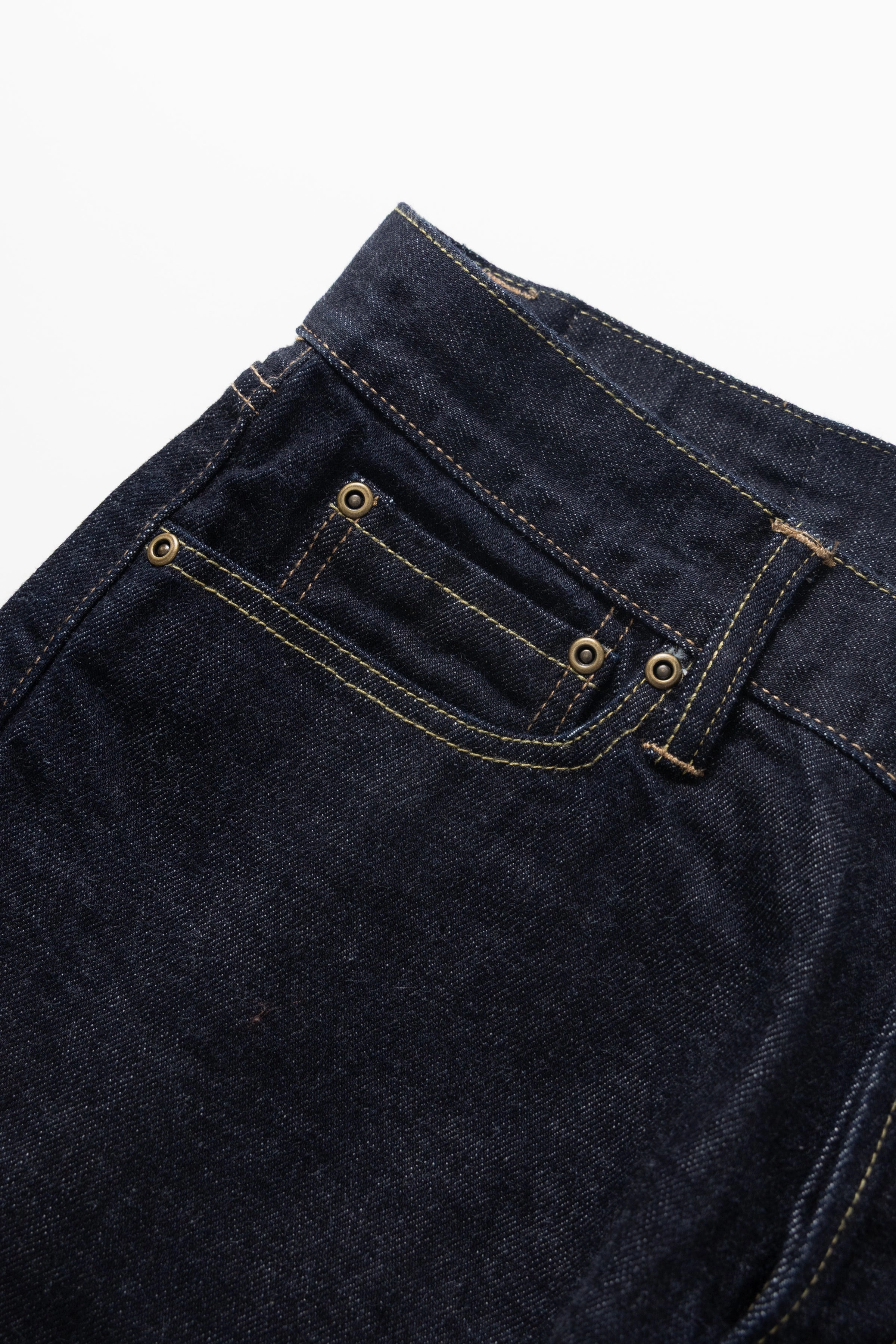 Okonkwo MFG - 15oz Straight Selvedge Jean - Indigo Soft Texture