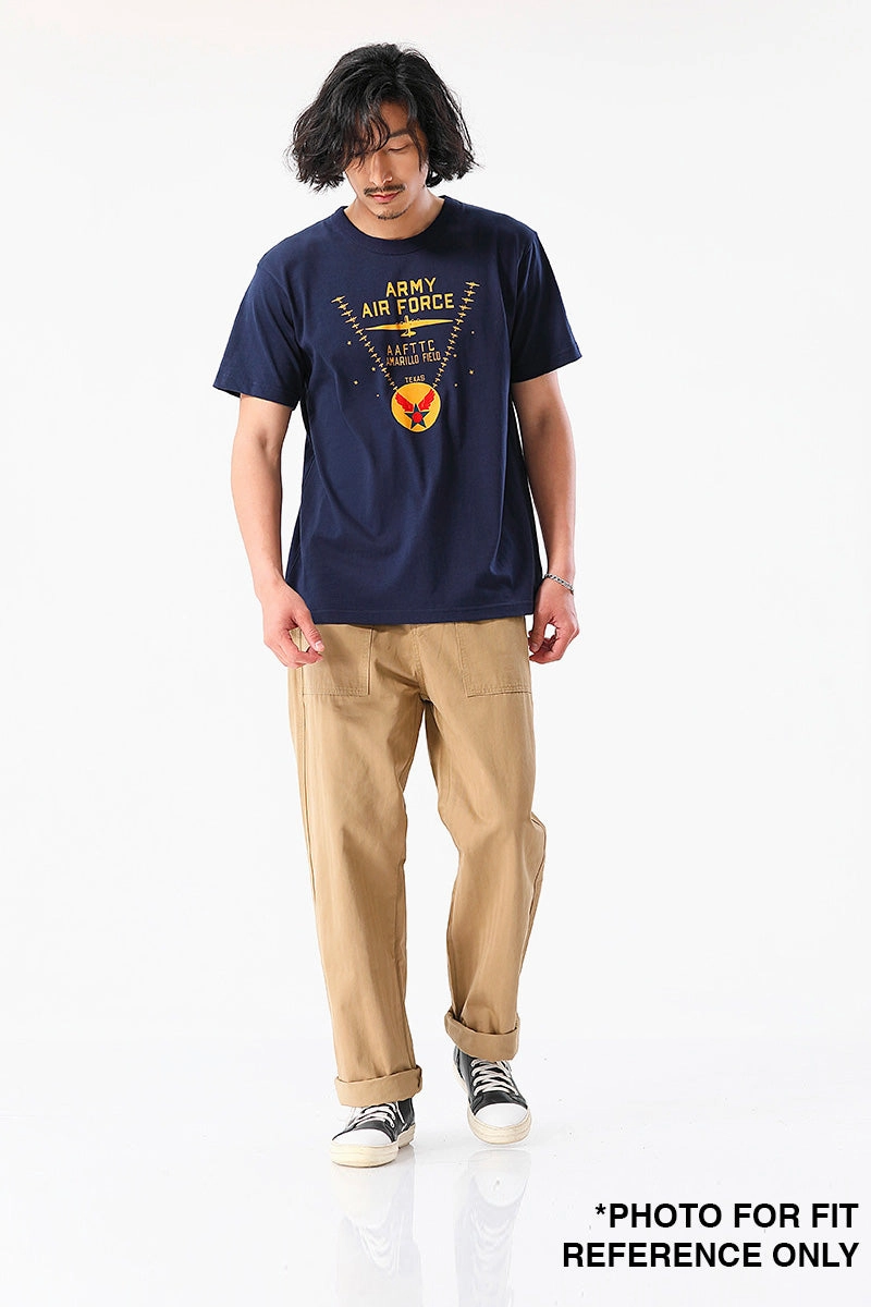 Easy Match Okonkwo MFG - OG107 Fatigue Pants - Navy Herringbone